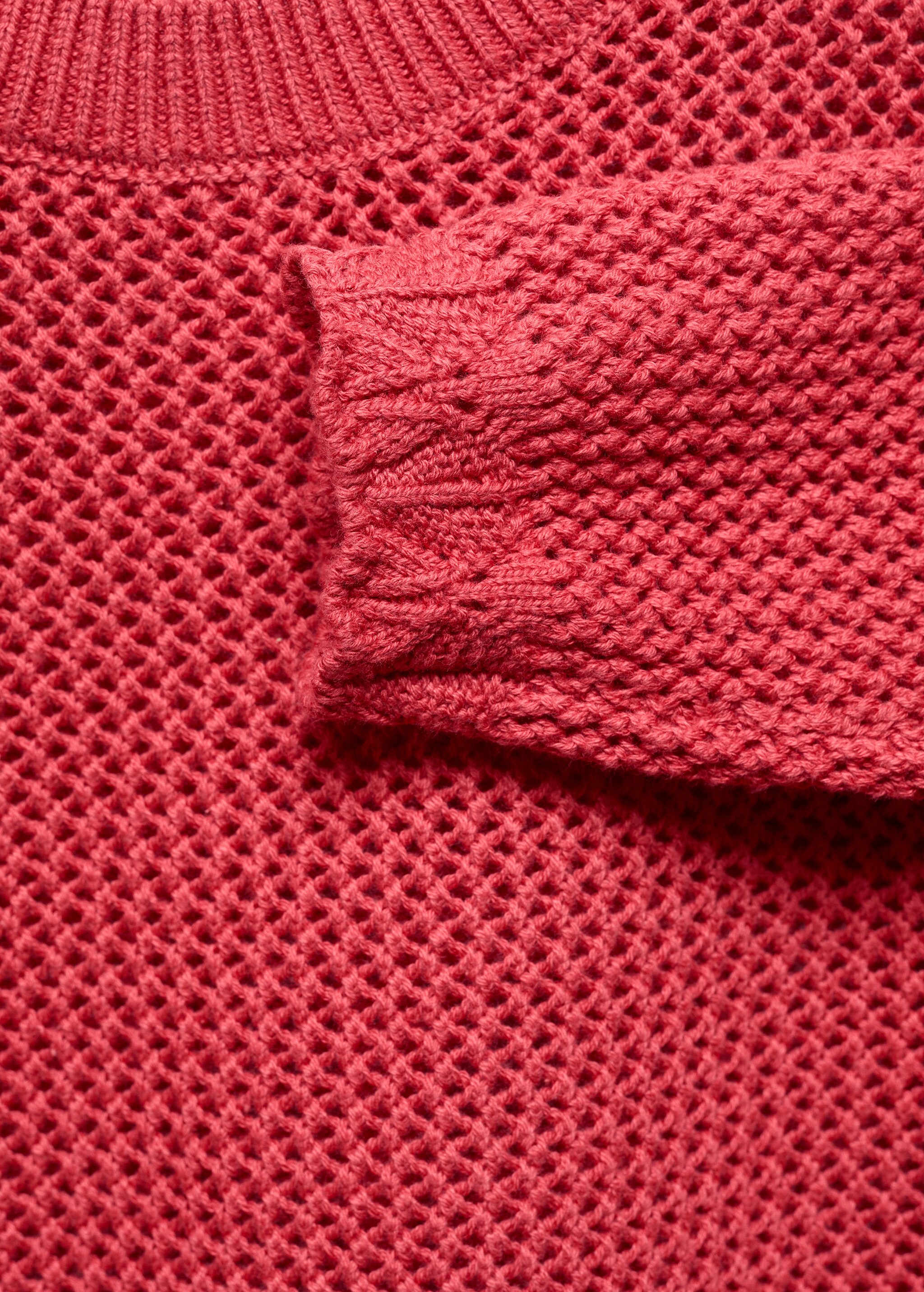 Openwork knit sweater - Details of the article 8