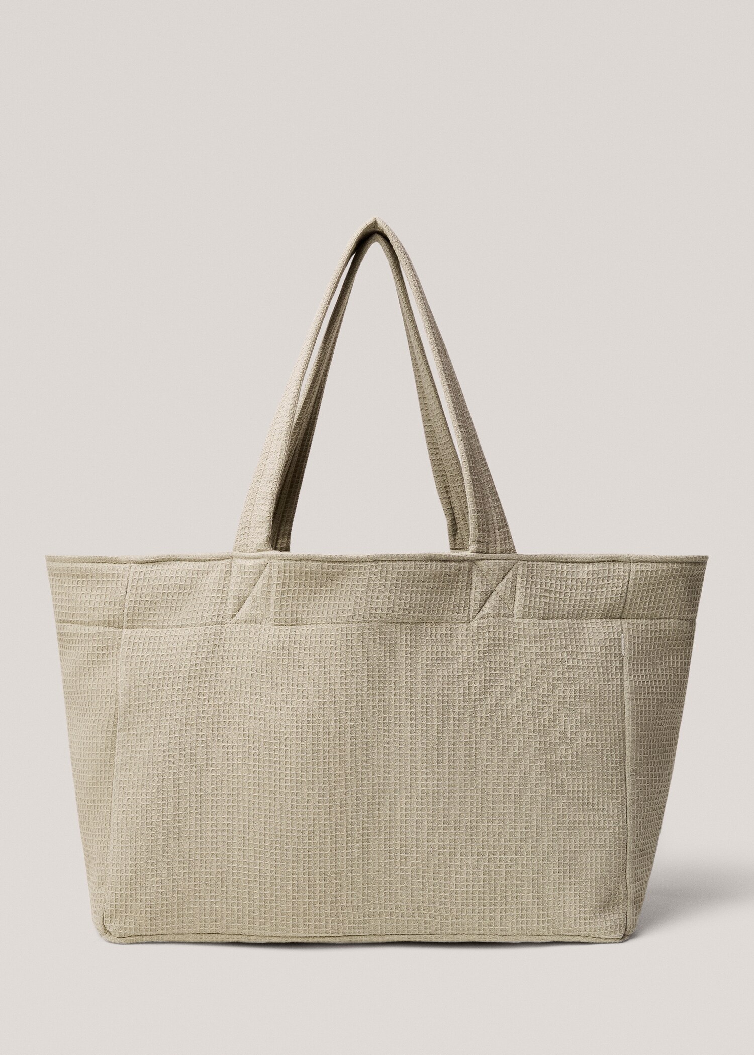 Tote bag coton gaufré - Article sans modèle
