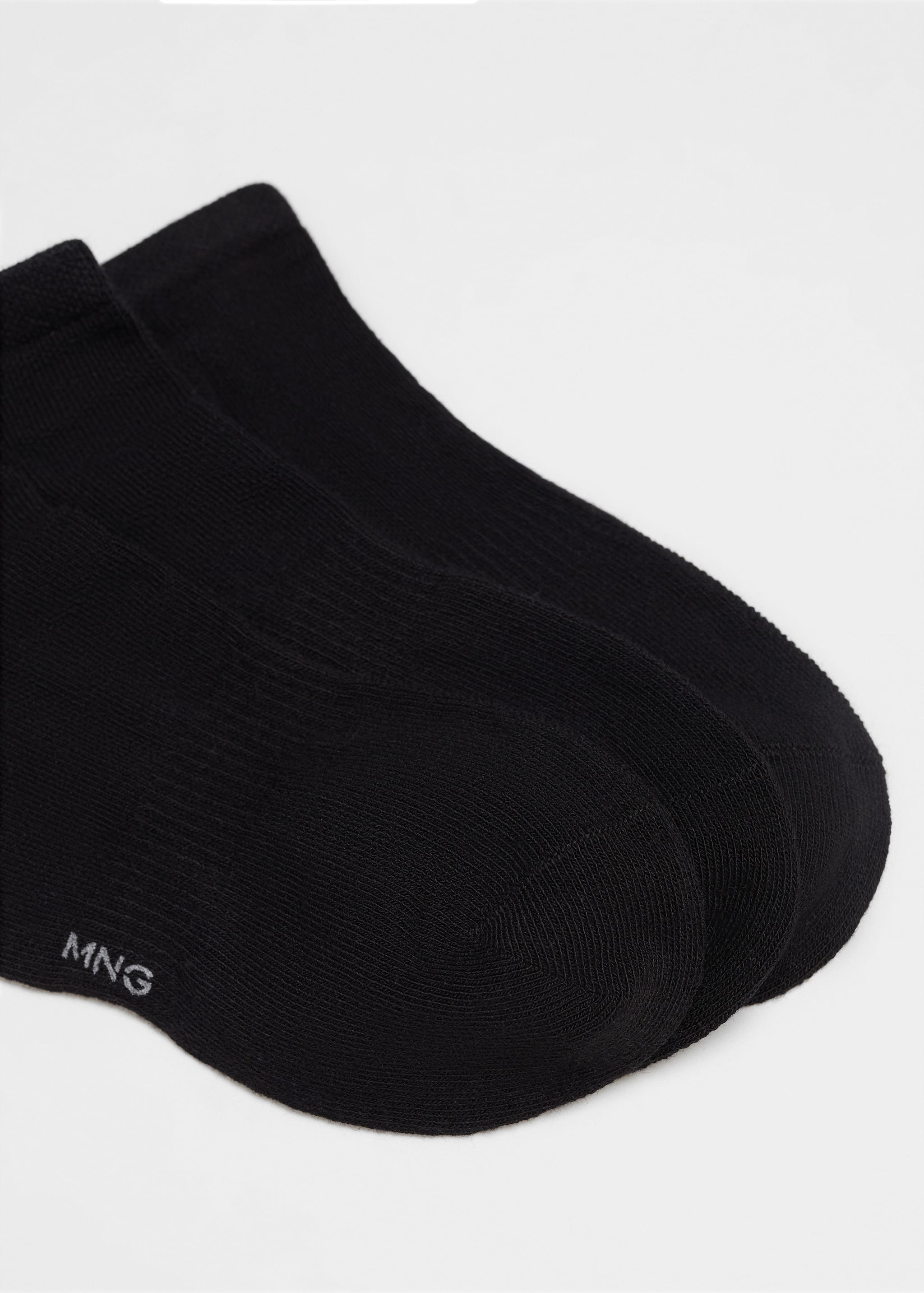 Pack of 3 plain cotton socks - Details of the article 8