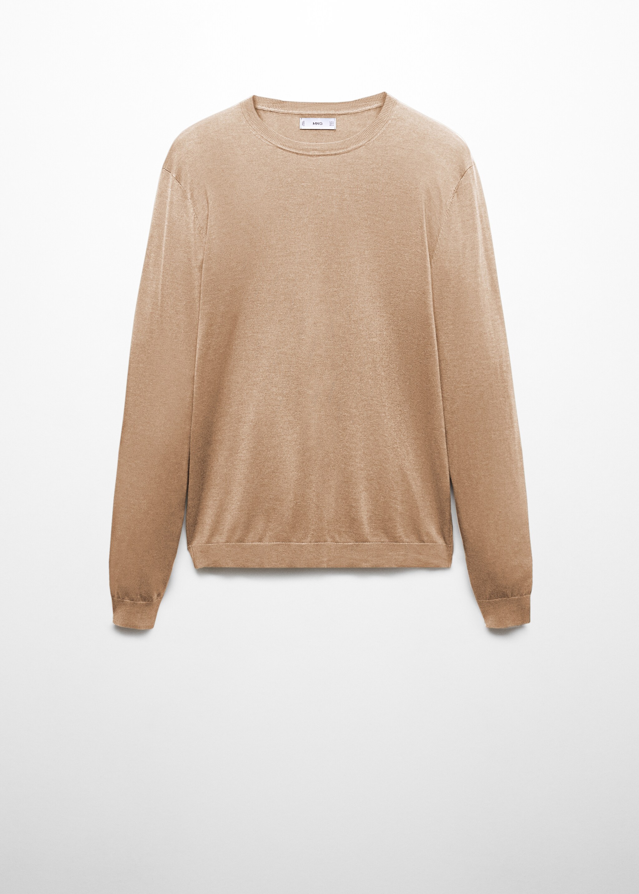 Cienki sweter z jedwabiu morwowego - Artykuł bez modela/modelki