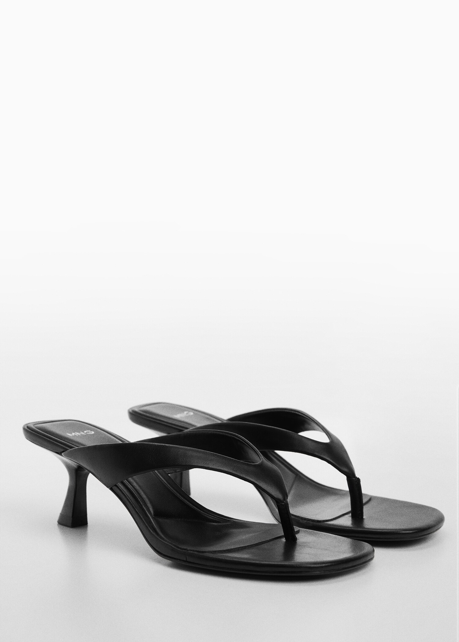 Kitten heel sandals - Medium plane