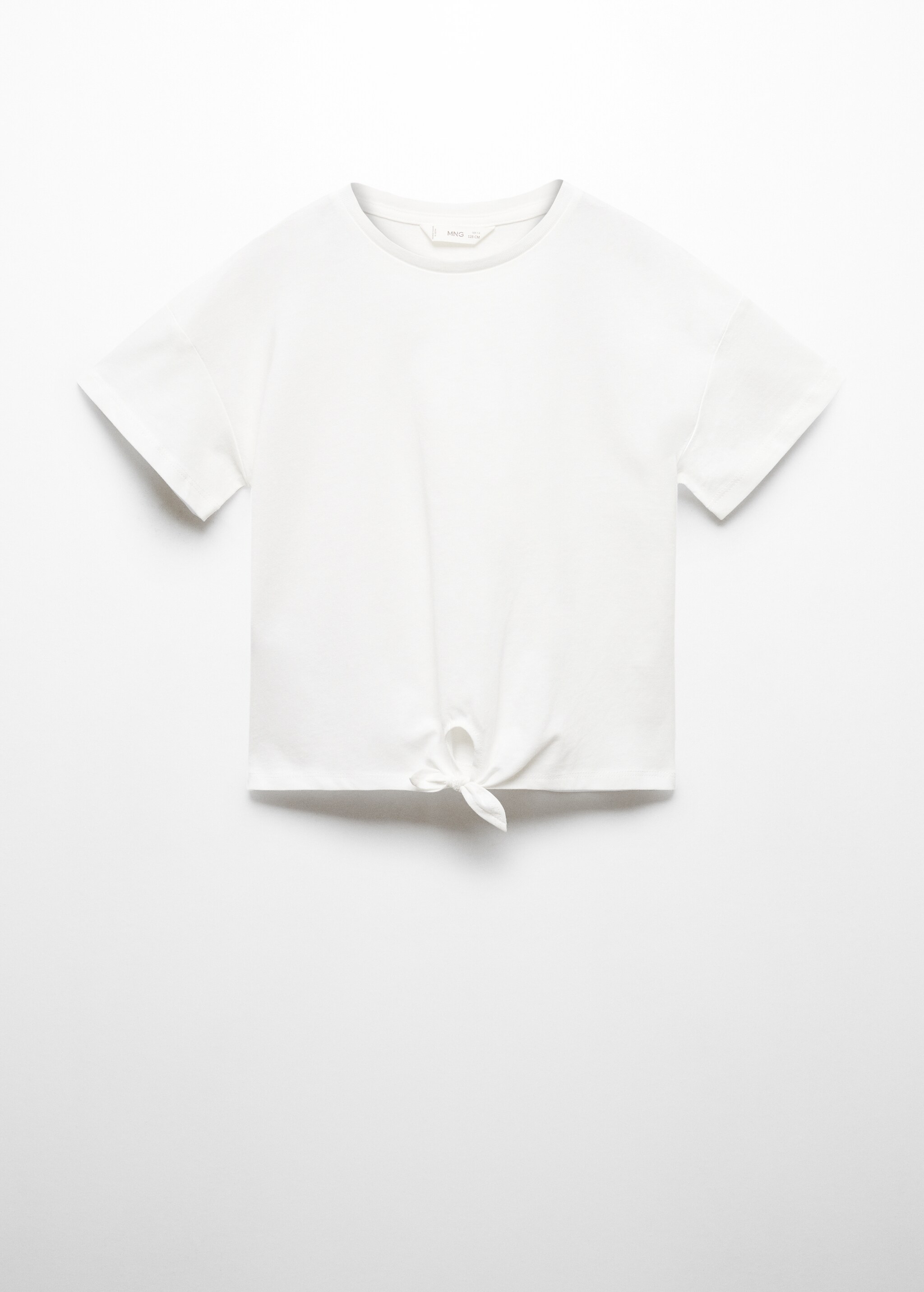 T-shirt coton nœud - Article sans modèle
