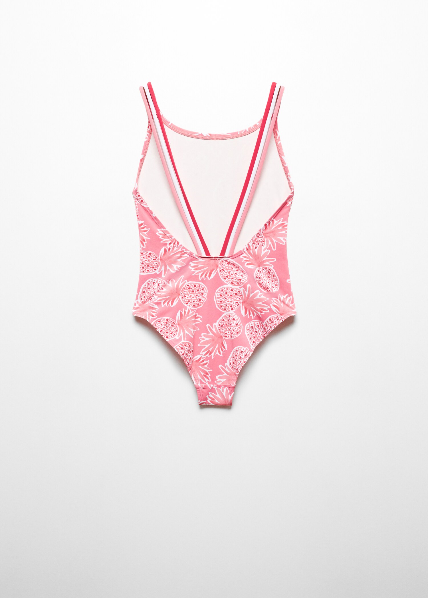 Pineapple print swimsuit - Зворотна сторона товару