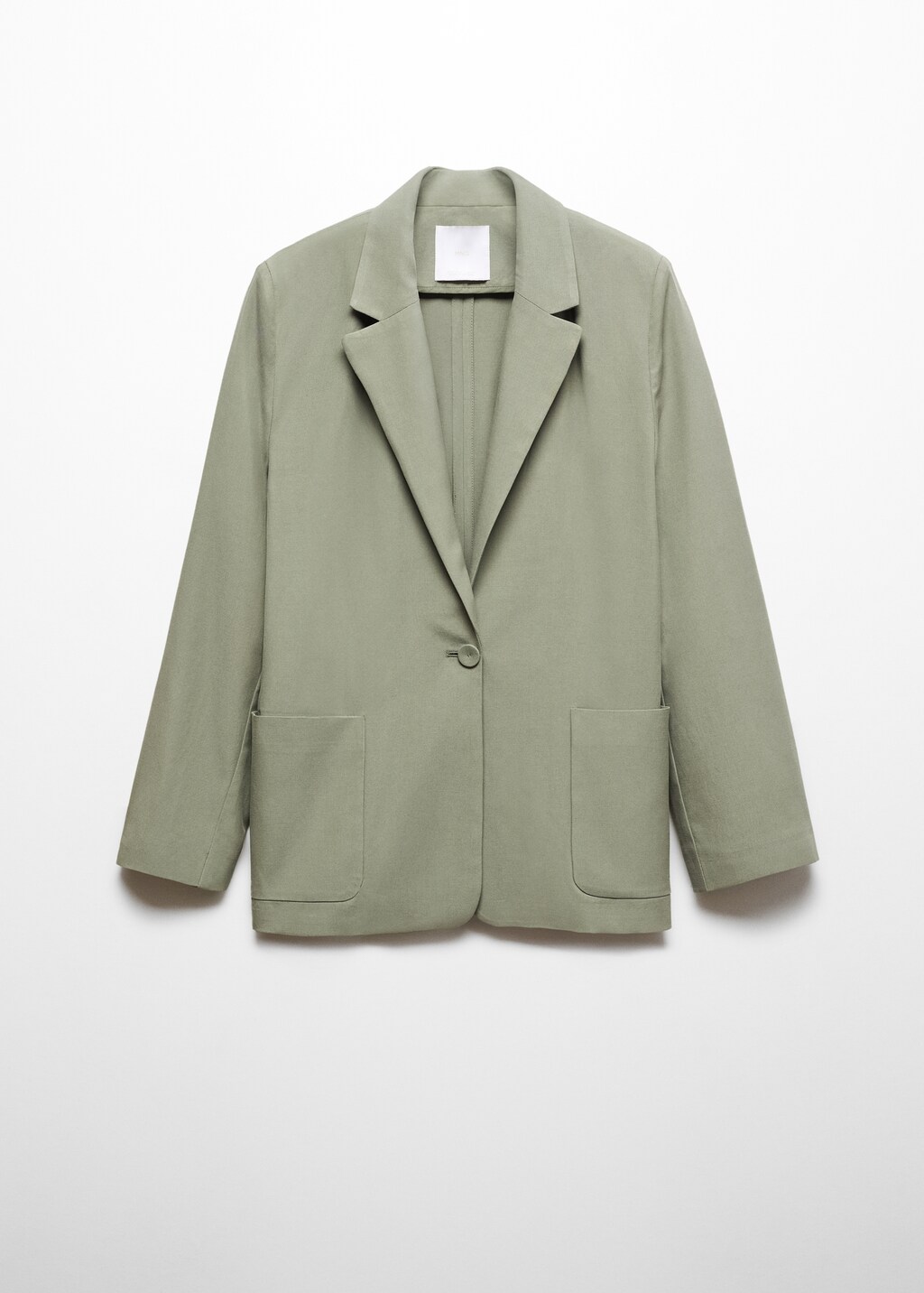Mango green blazer deals