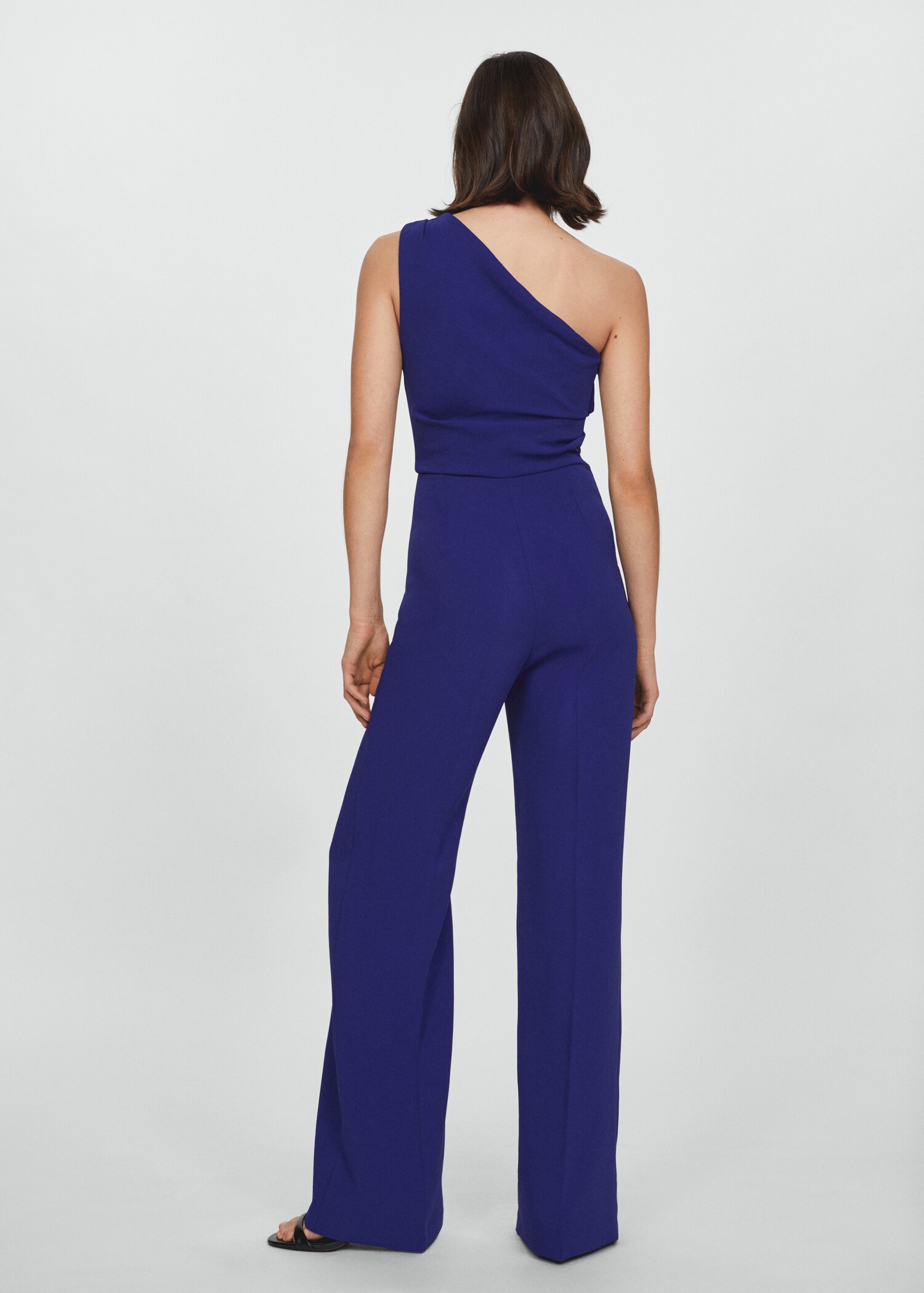 Asymmetric long jumpsuit - Reverse of the article