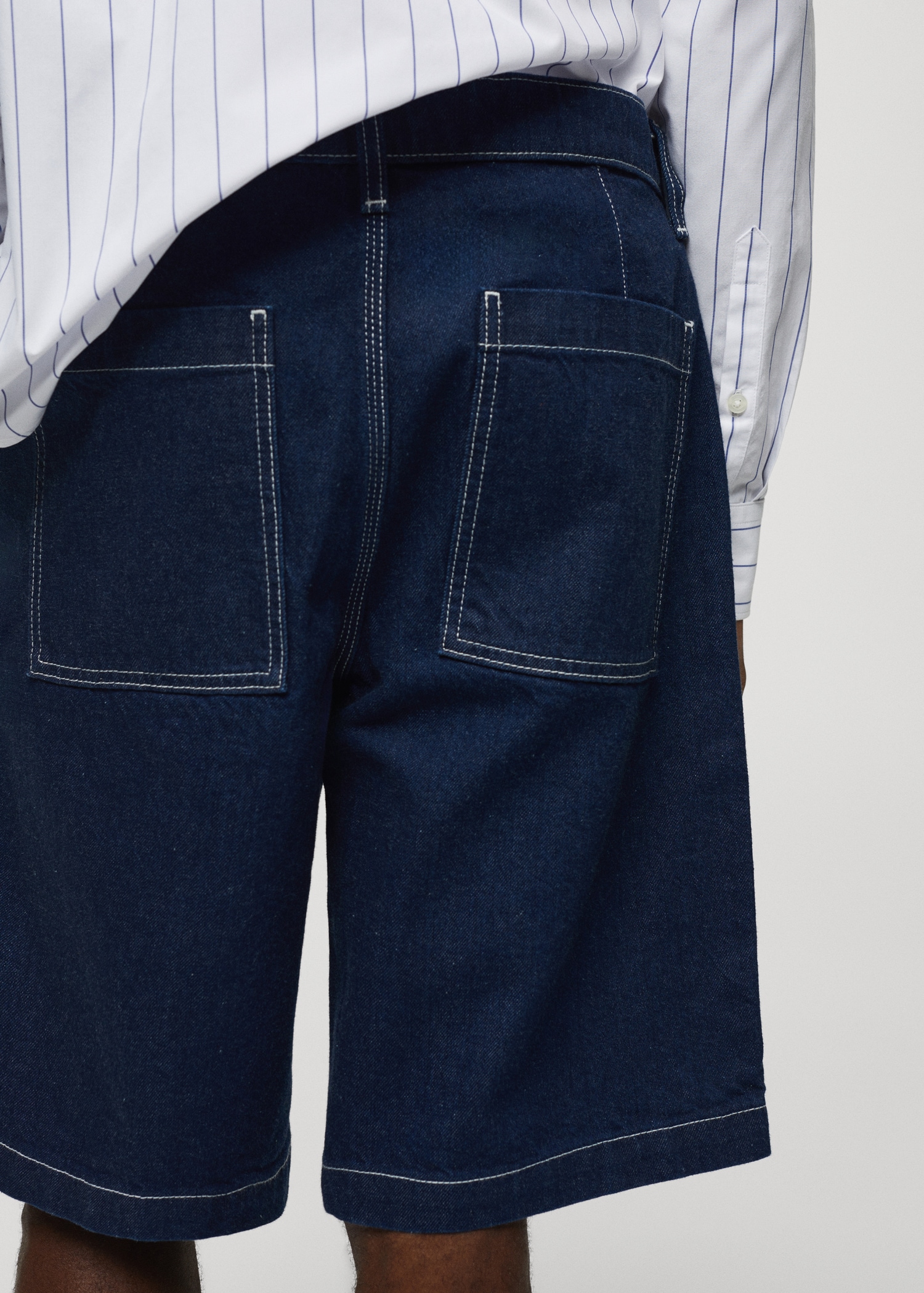 Bermuda en jean coton - Détail de l'article 4