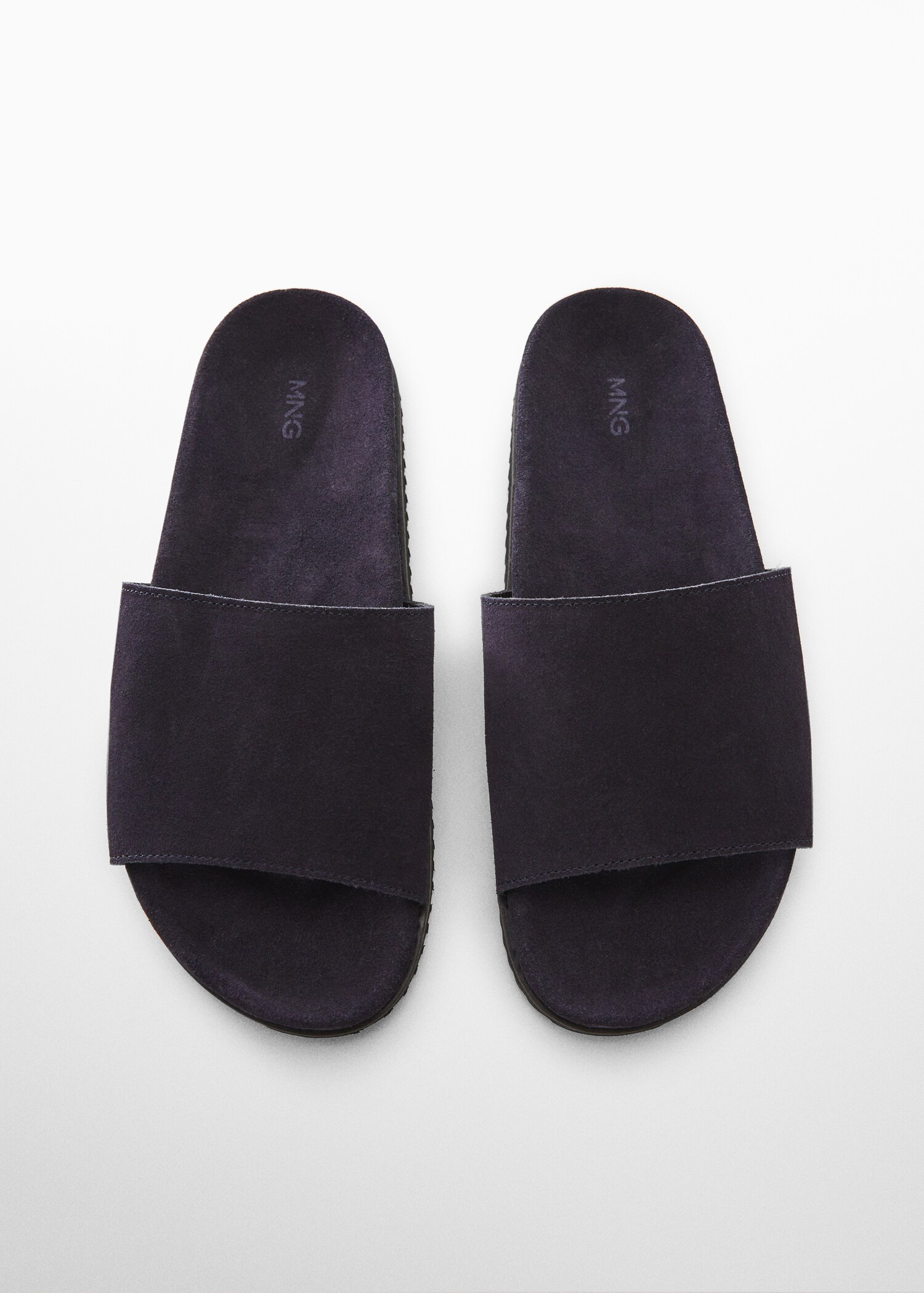 Split leather shovel - Man | MANGO USA