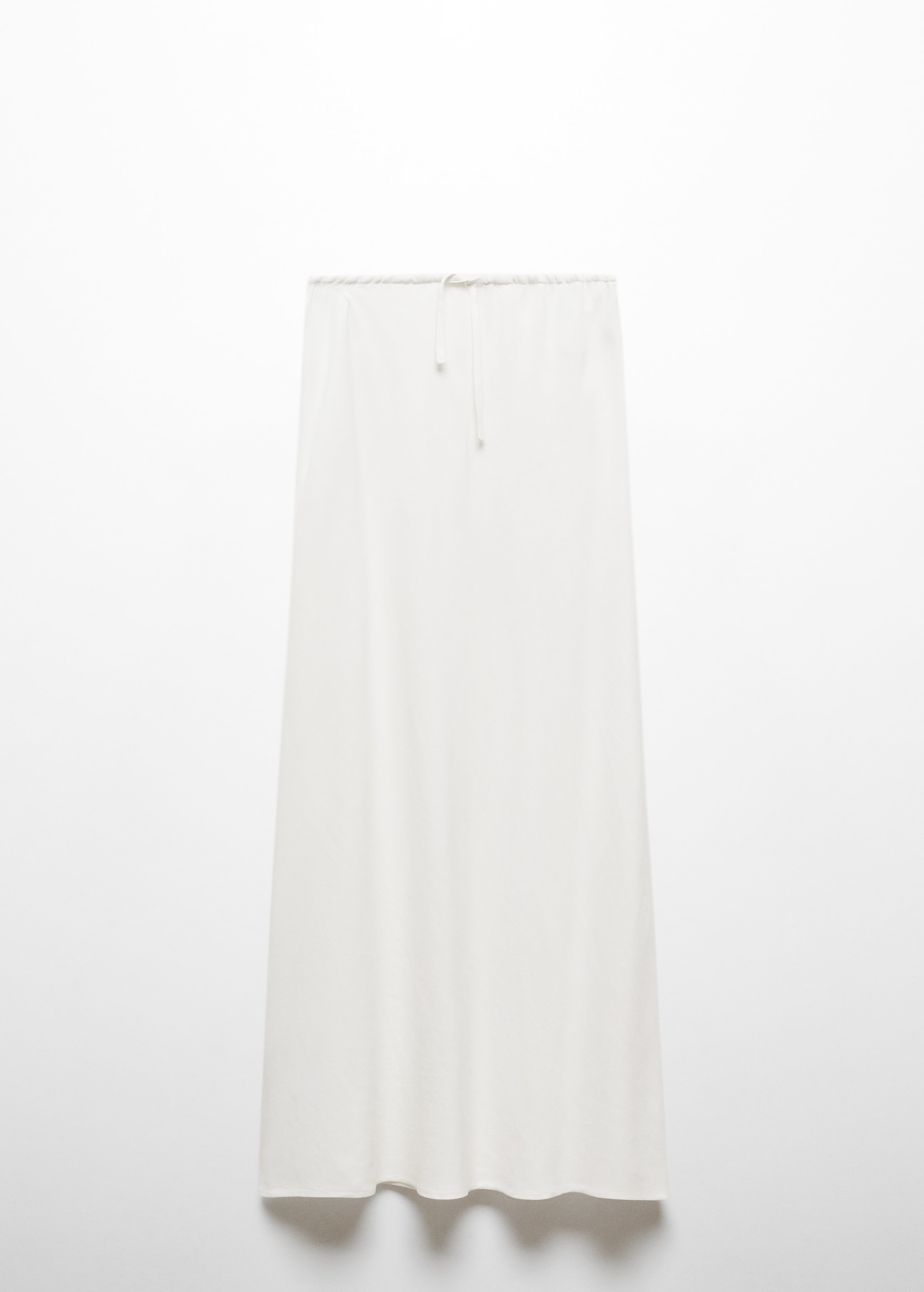 Bow linen skirt - Article without model