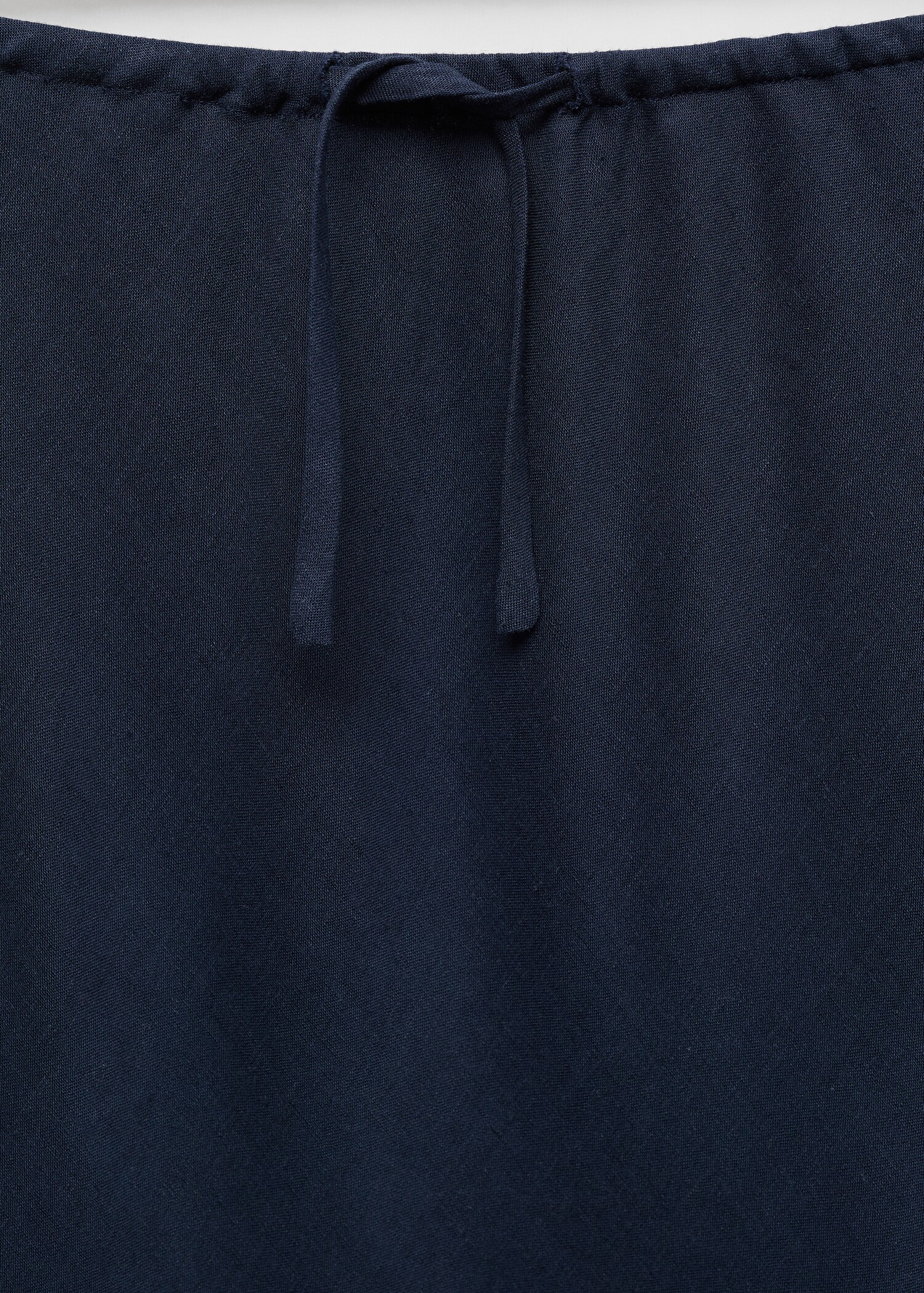 Bow linen skirt - Details of the article 8