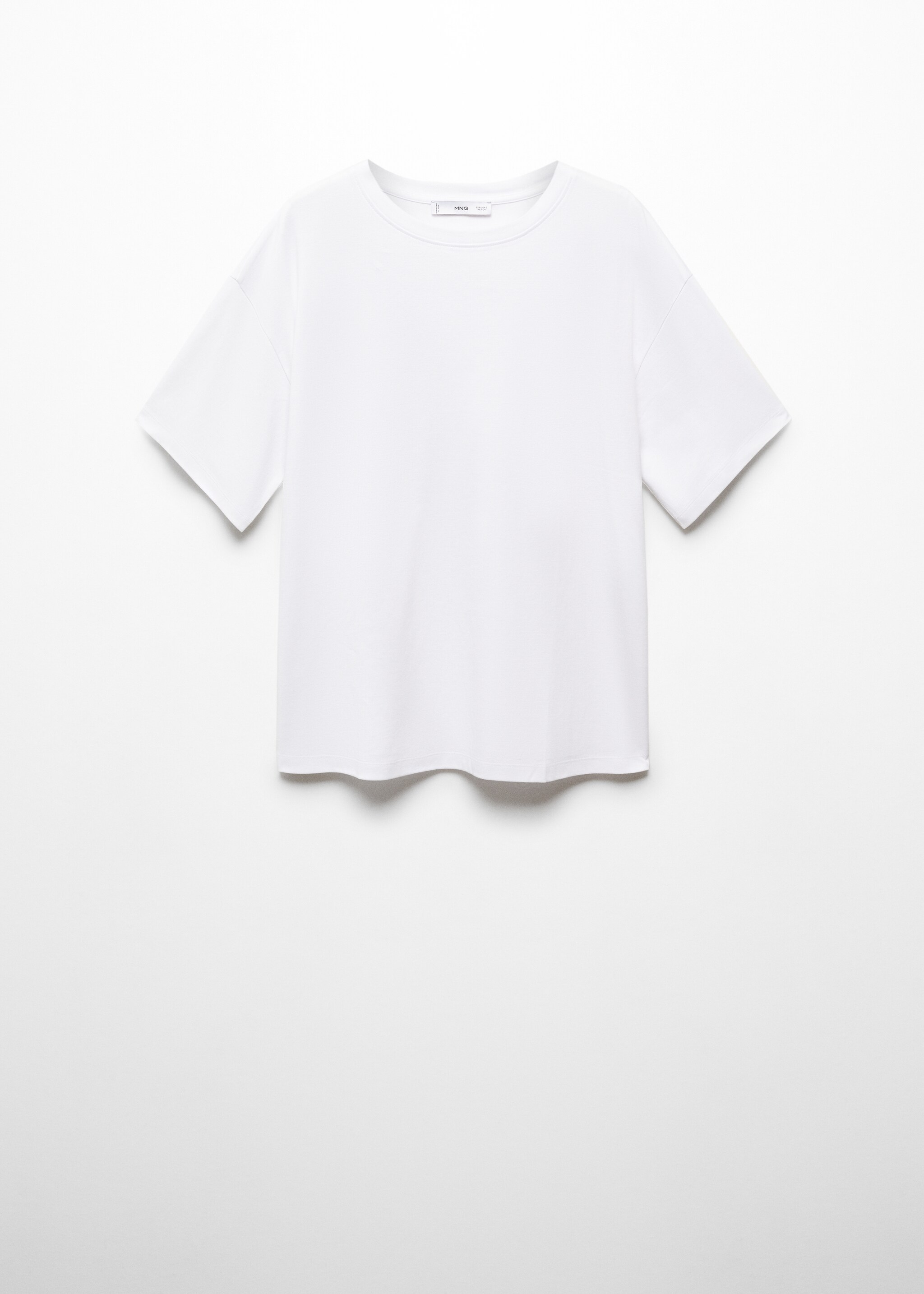 Maglietta oversize 100% cotone - Articolo senza modello