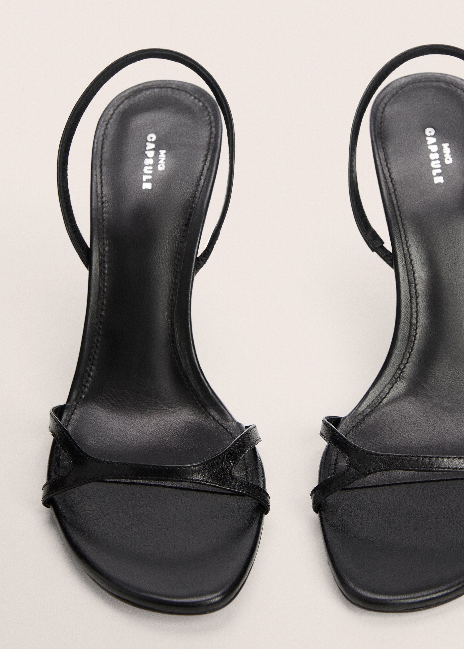 Leder-Riemensandale - Damen | MANGO Deutschland