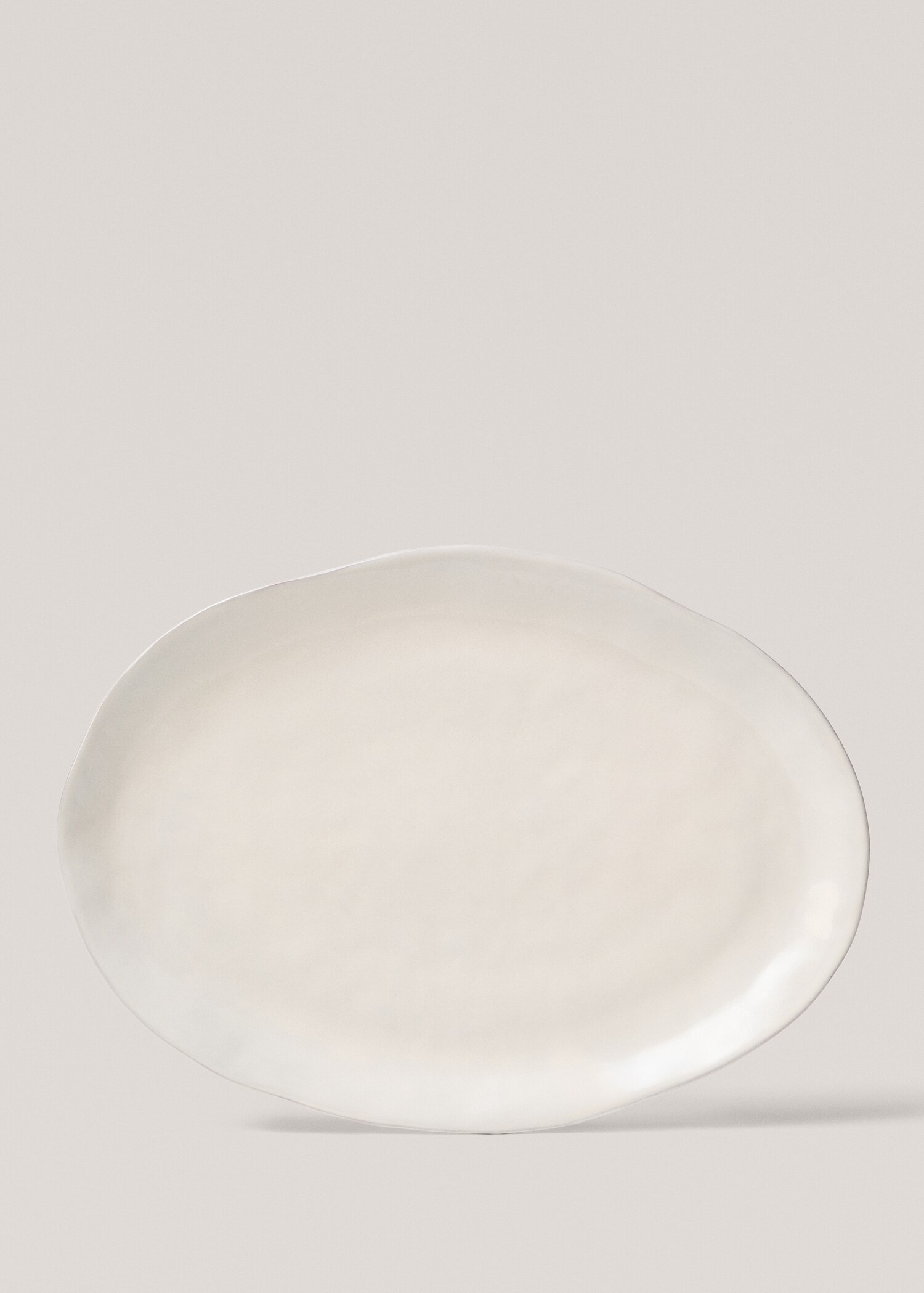 Terracotta oval serving dish - Article without model