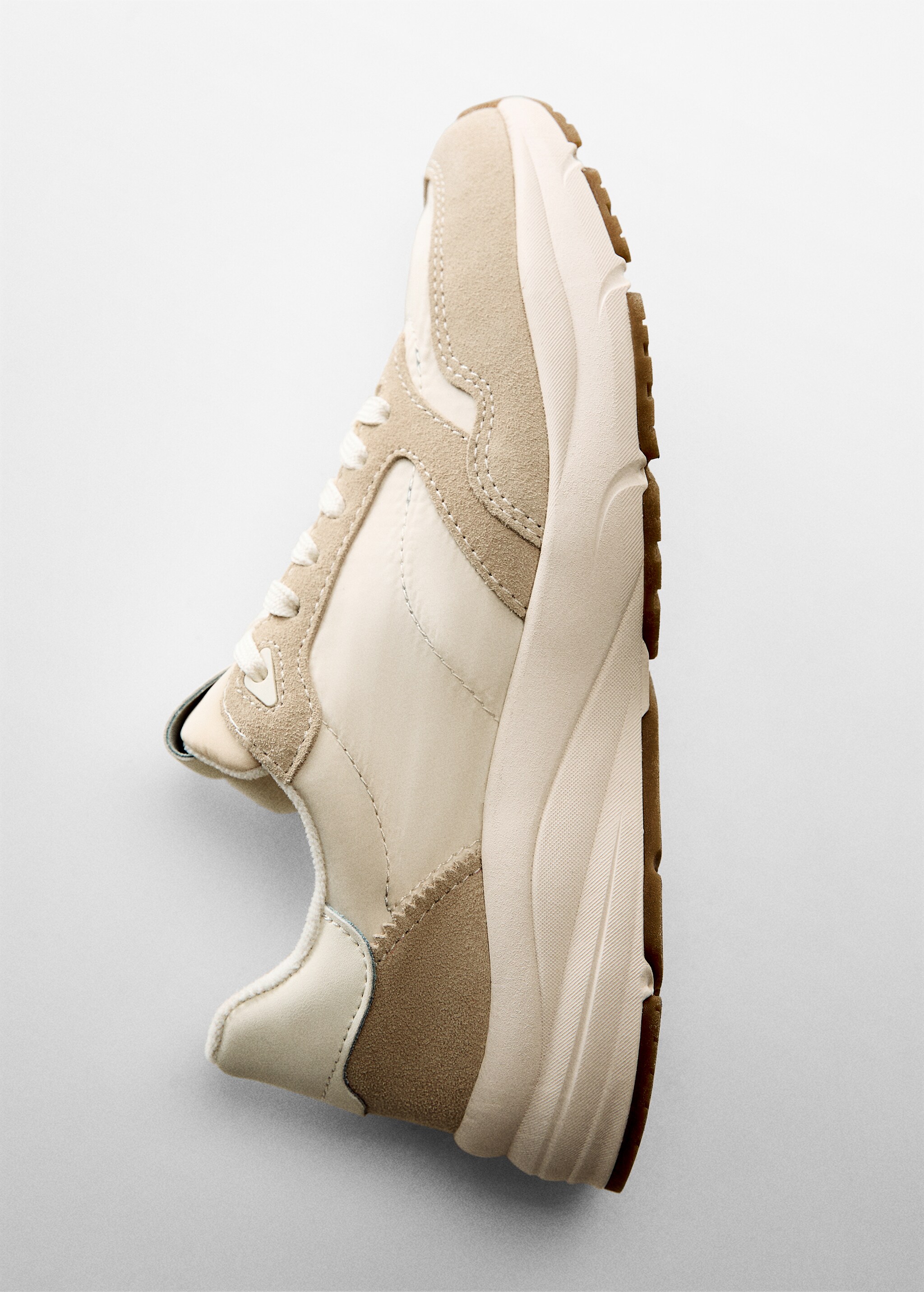 Leather panel sneakers - Details of the article 5