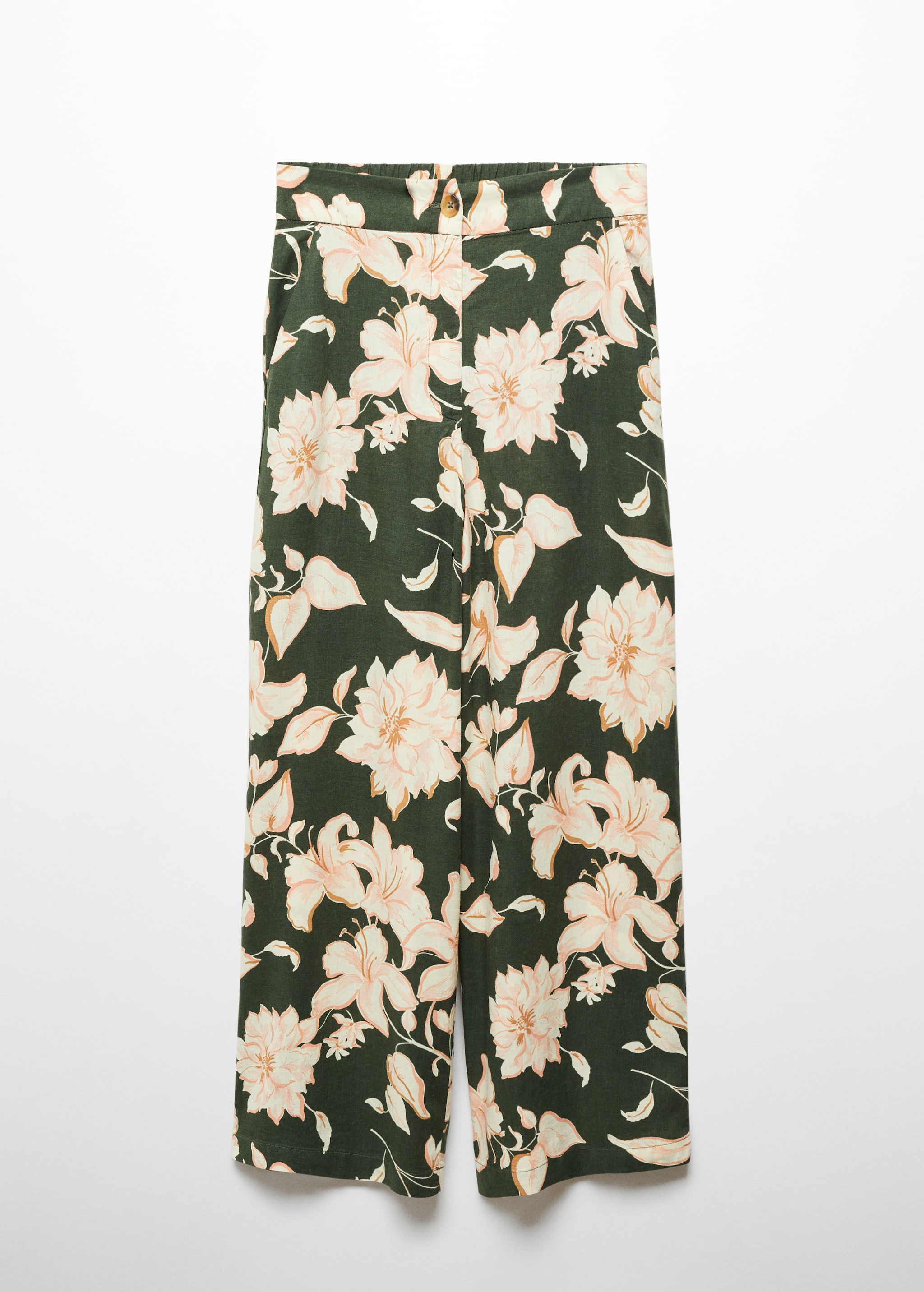 Flower print trousers - Article without model