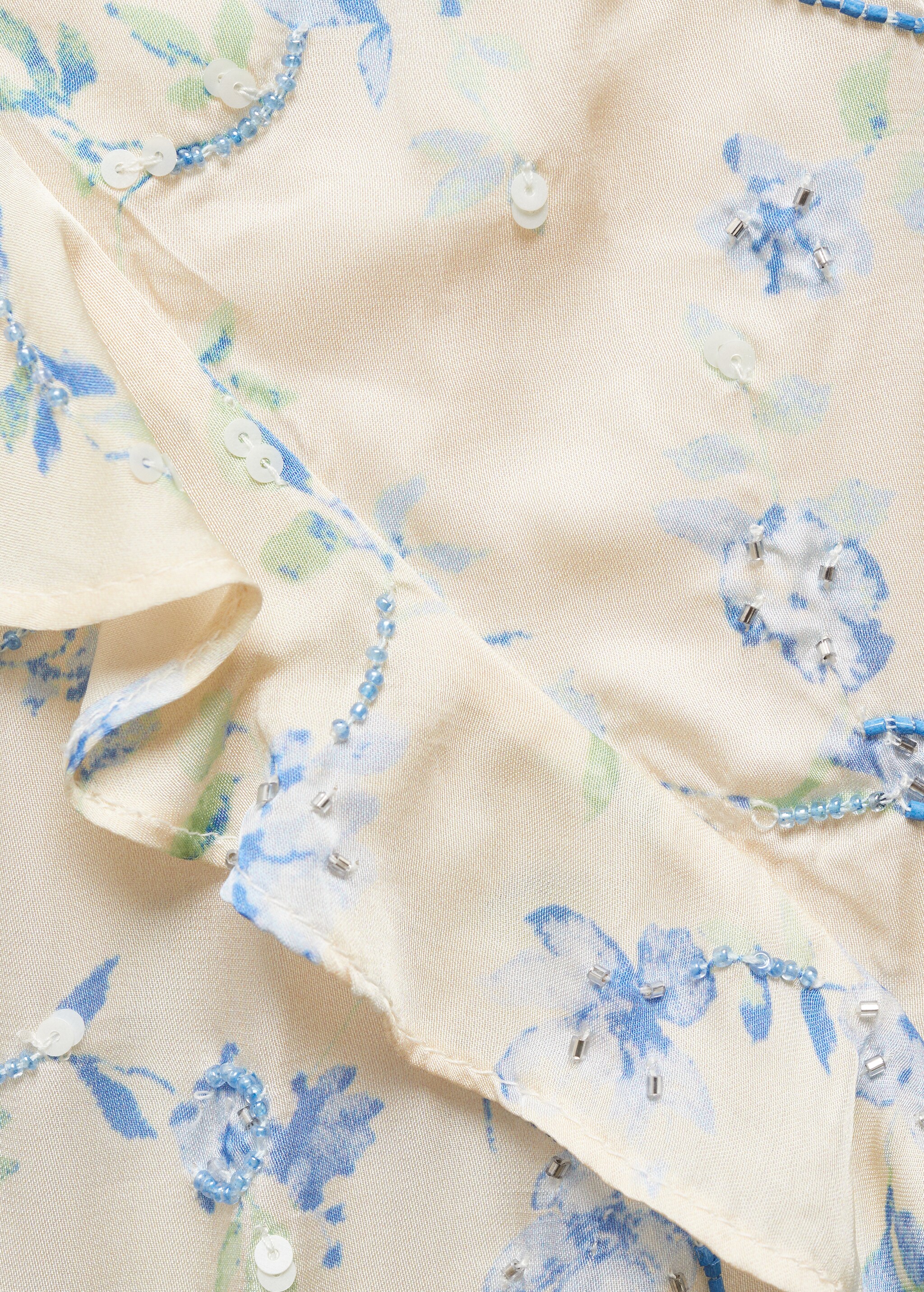 Floral ruffled dress - Details of the article 8
