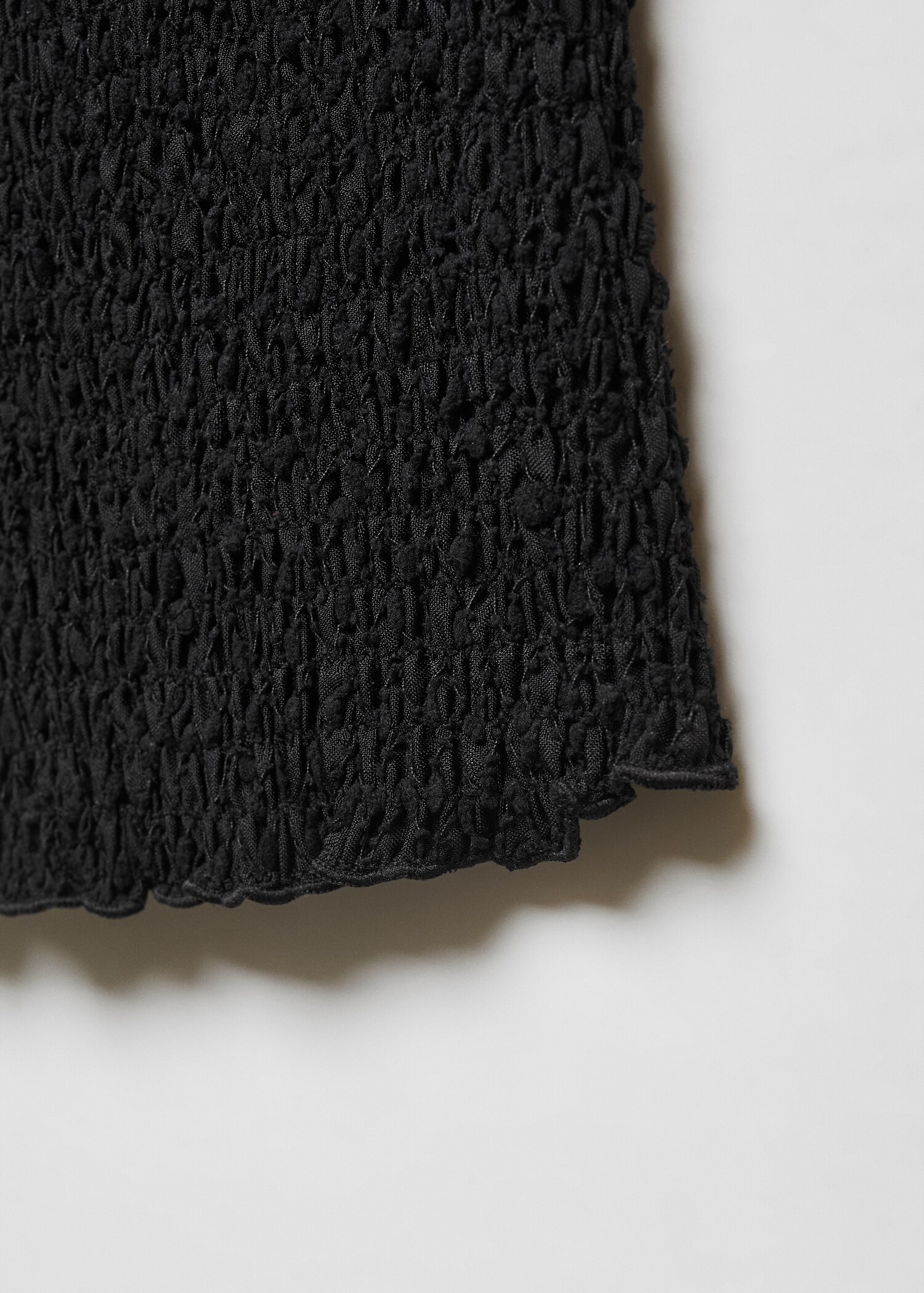 Ruched-texture top - Woman | MANGO USA