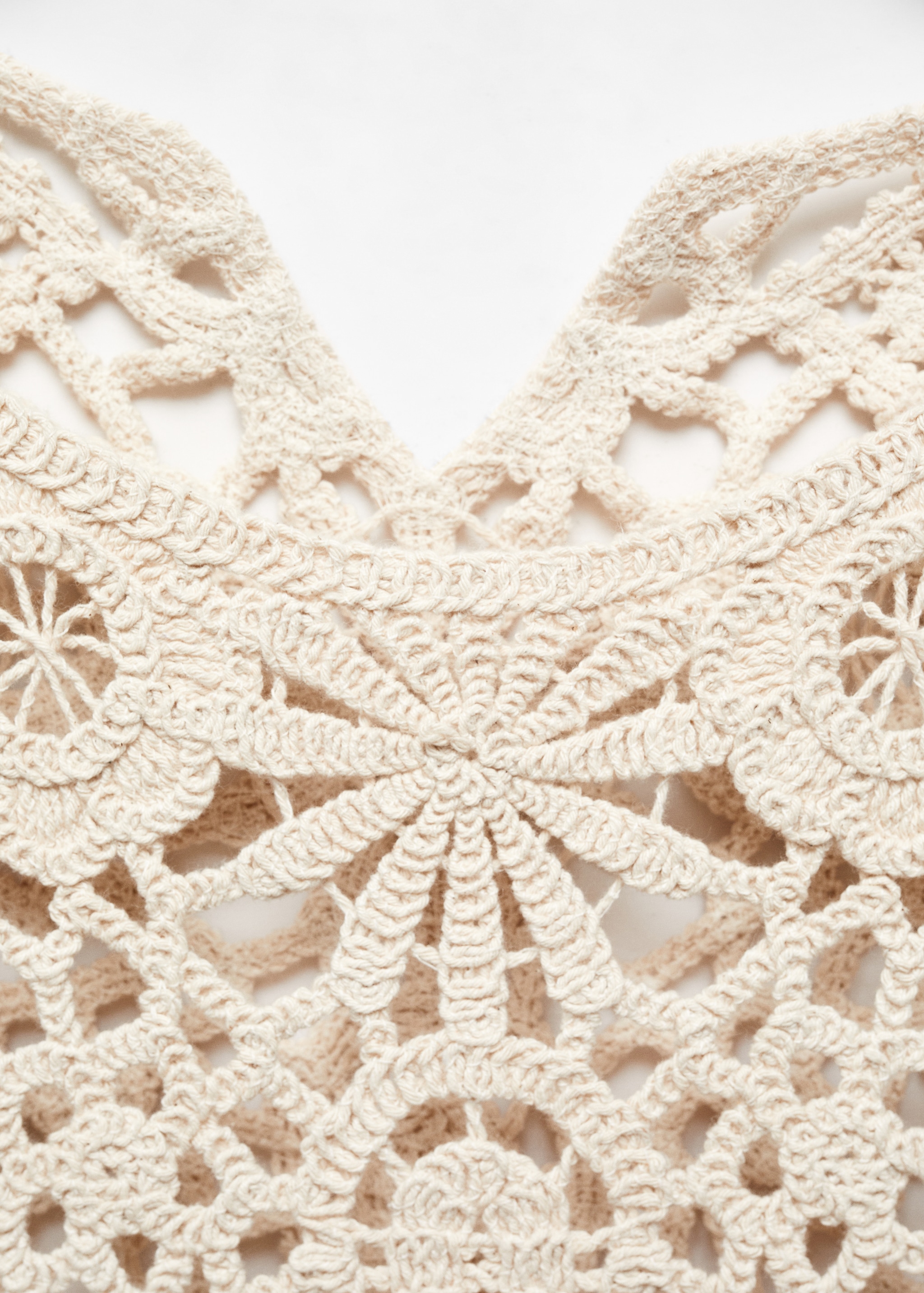 100% cotton crochet dress - Details of the article 8