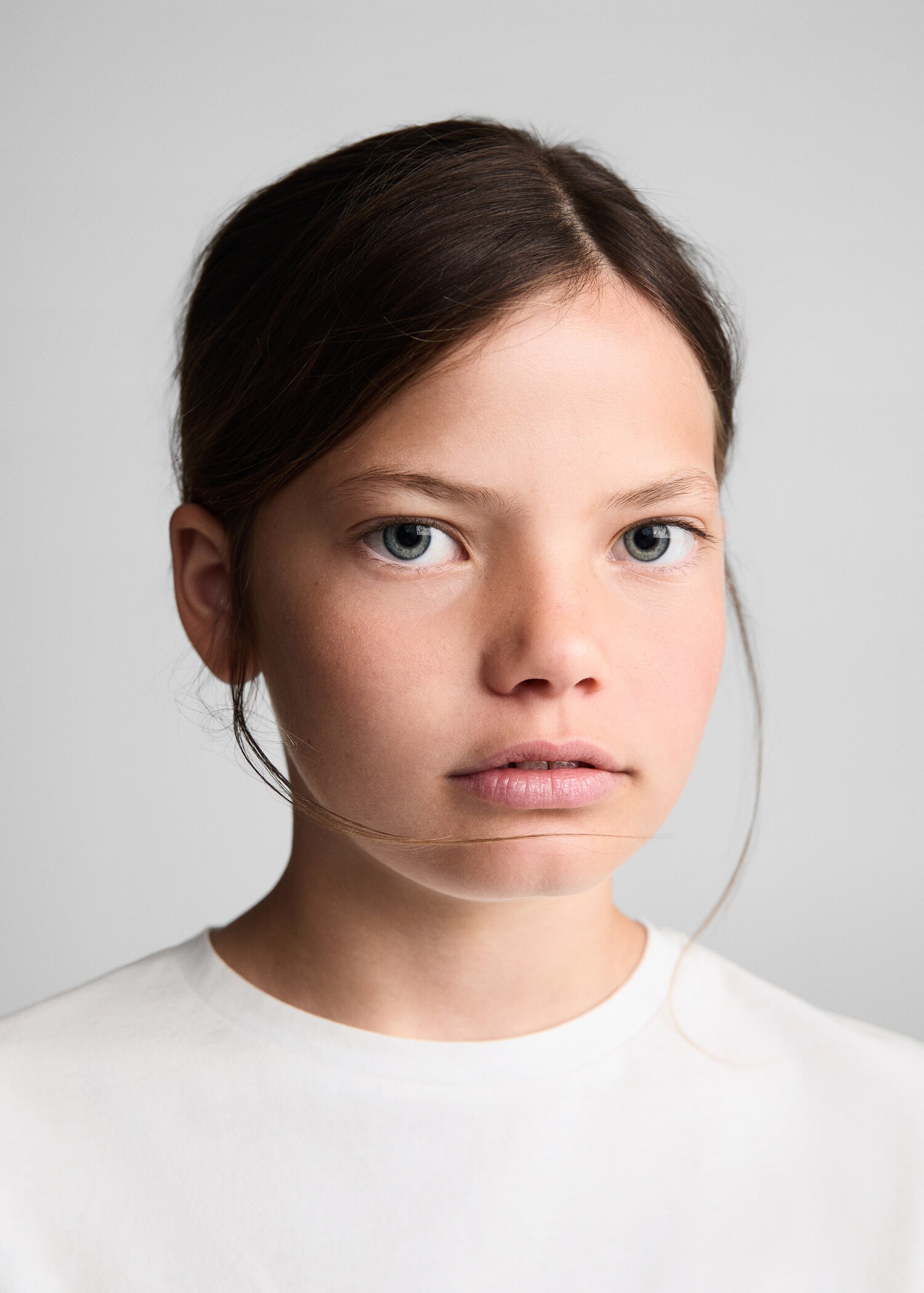 Cotton t-shirt with pucker detail - Details of the article 4