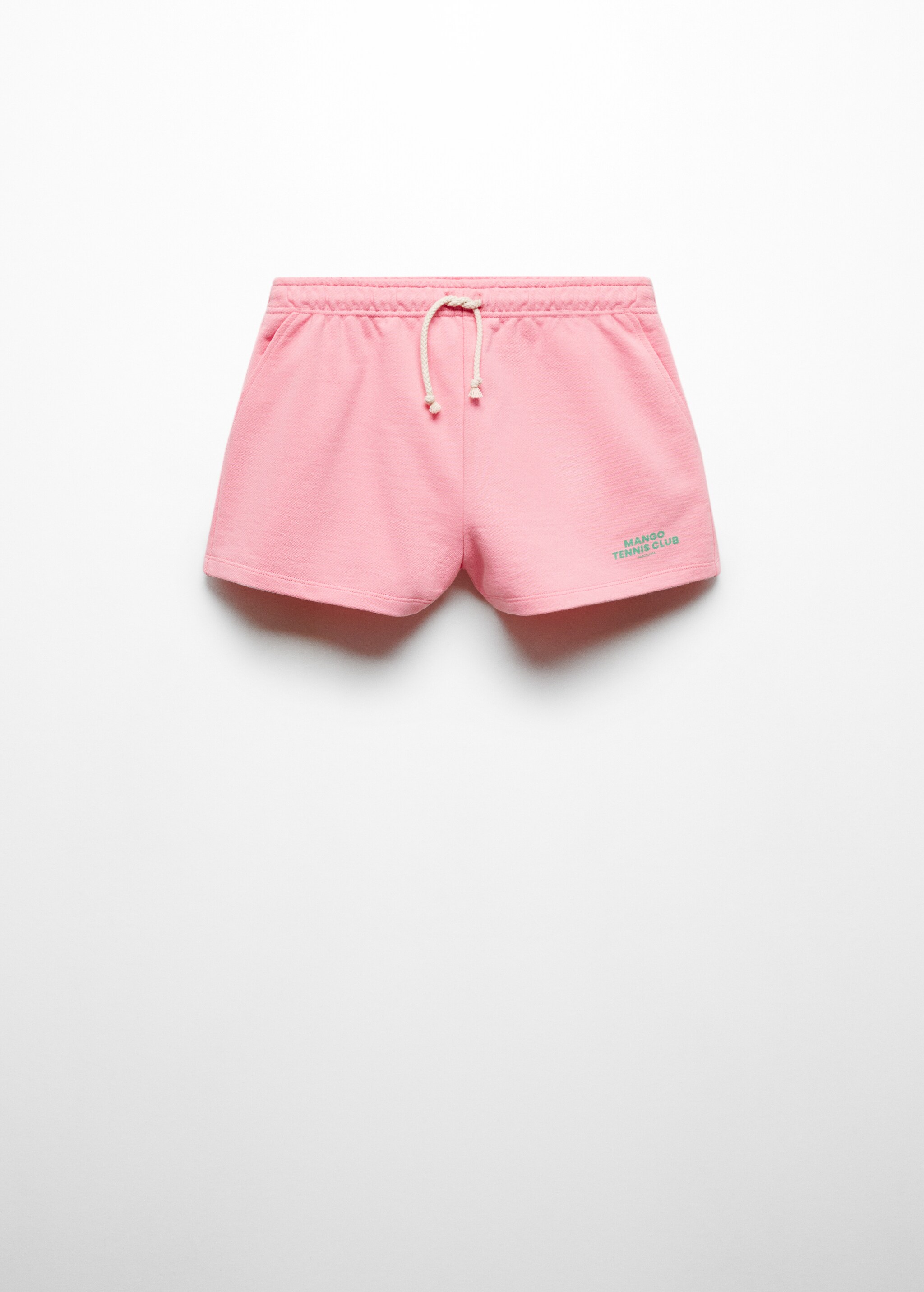 Gebreide shorts met logo - Artikel zonder model
