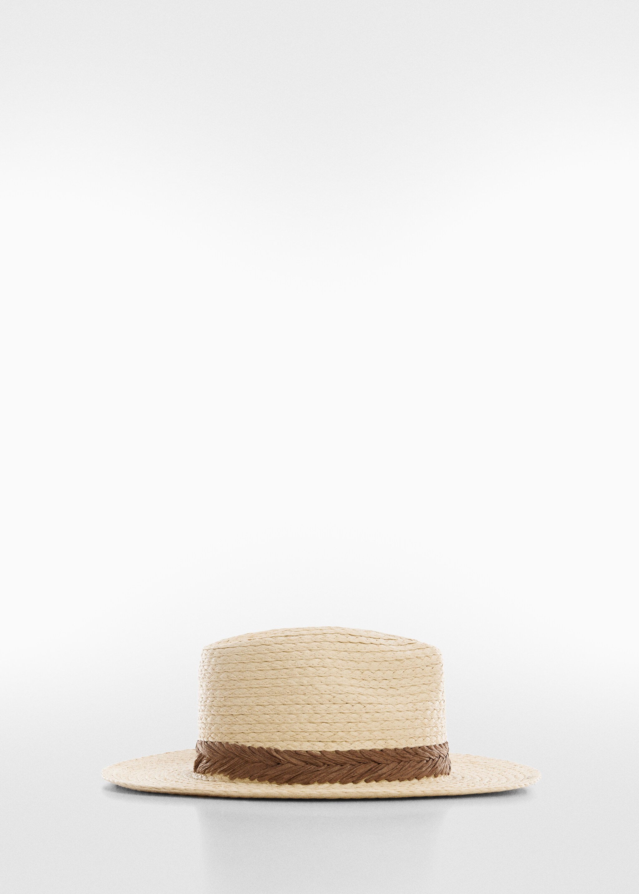 Sombrero trenzado cinta - Artículo sin modelo