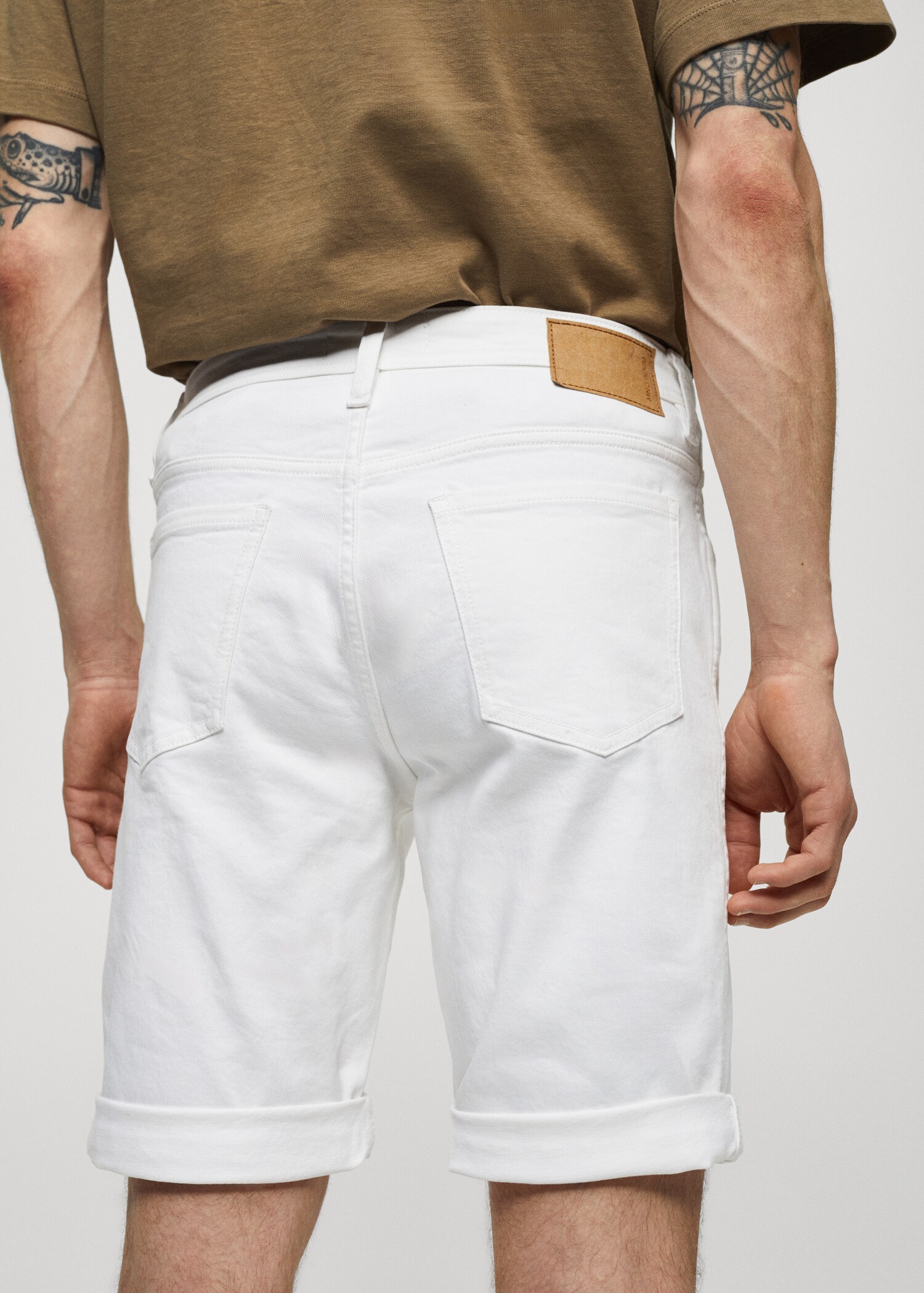 Bermuda en jean slim fit - Détail de l'article 4