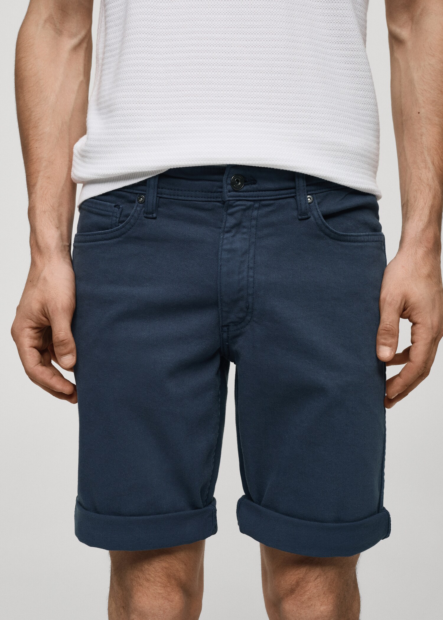 Bermuda en jean slim fit - Détail de l'article 1