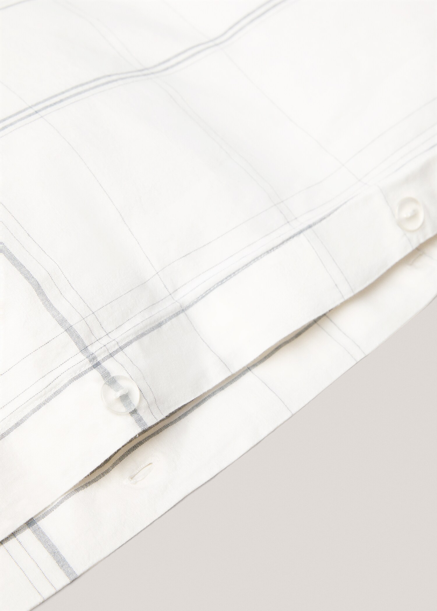 Funda nòrdica cotó lli ratlles llit 90cm - Detall de l'article 1