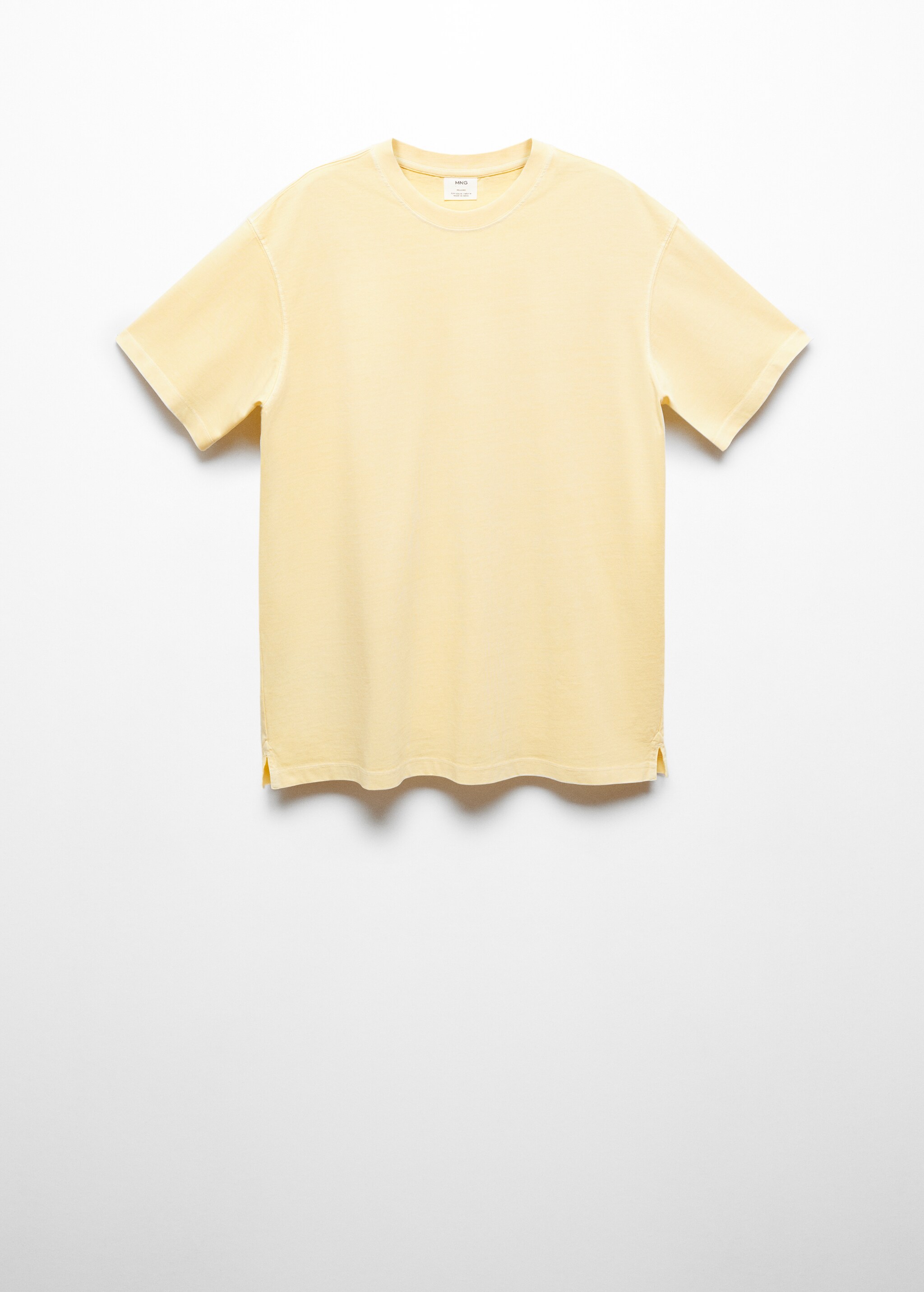 Maglietta 100% cotone relaxed-fit - Articolo senza modello