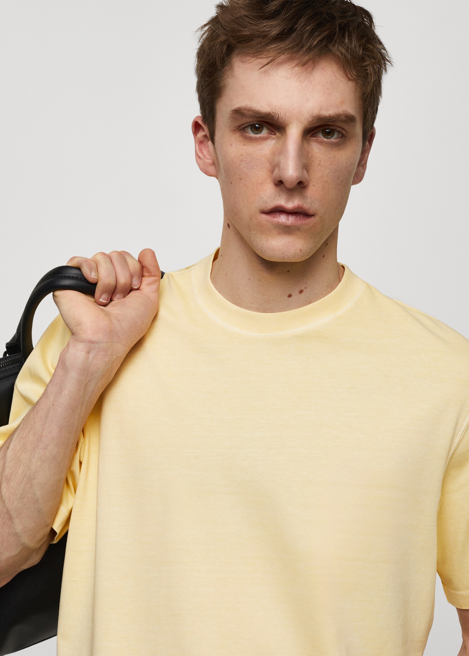 100% cotton relaxed-fit t-shirt - Детальніше про товар 1