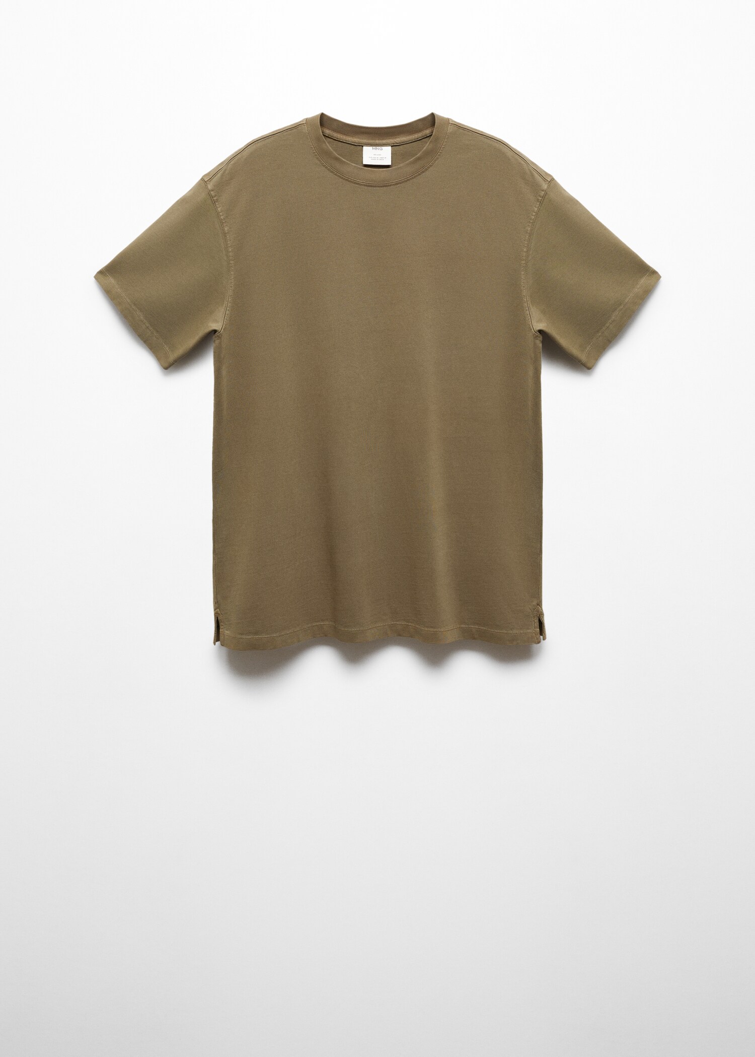 100% cotton relaxed-fit t-shirt - Товар без моделі