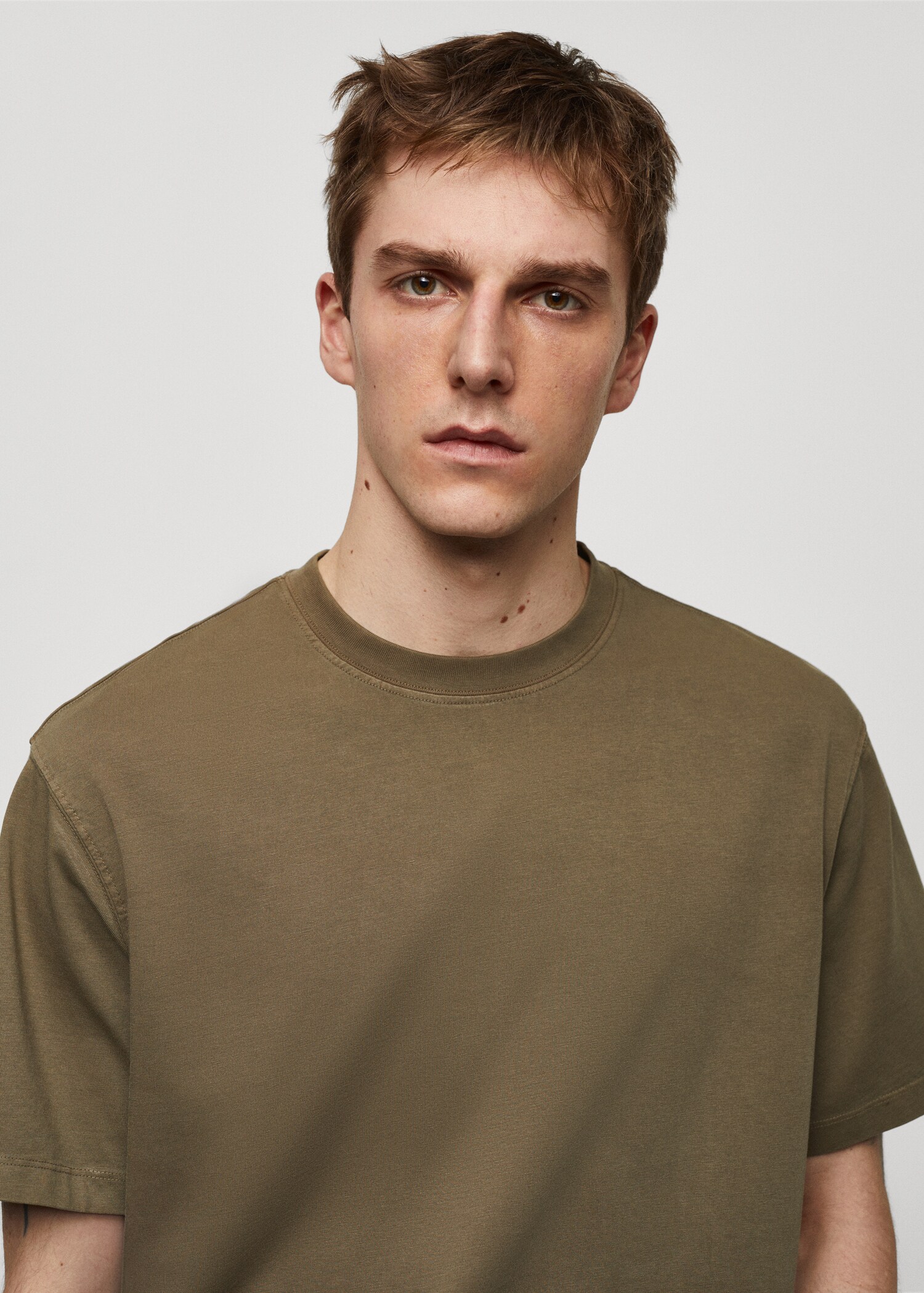 100% cotton relaxed-fit t-shirt - Детальніше про товар 1