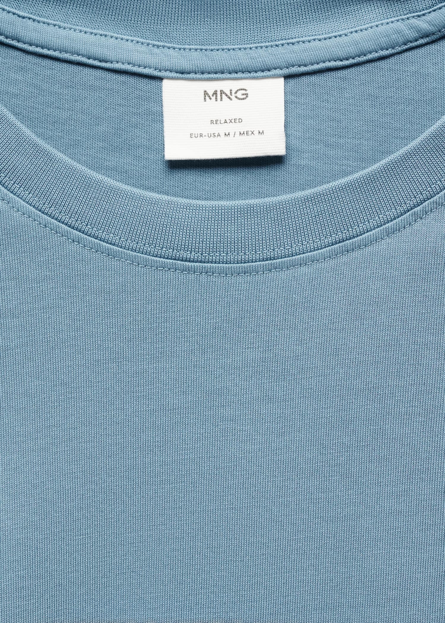 100% cotton relaxed-fit t-shirt - Детальніше про товар 8