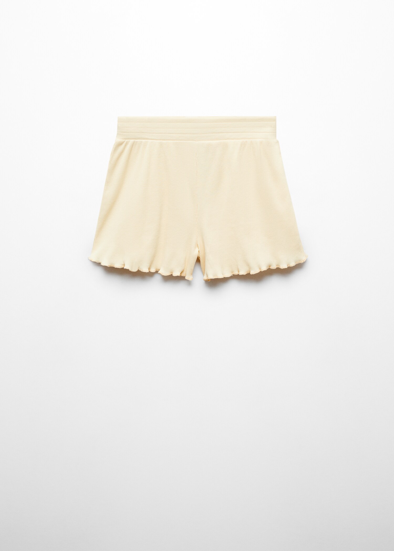 Cotton drawstring waist shorts - Article without model