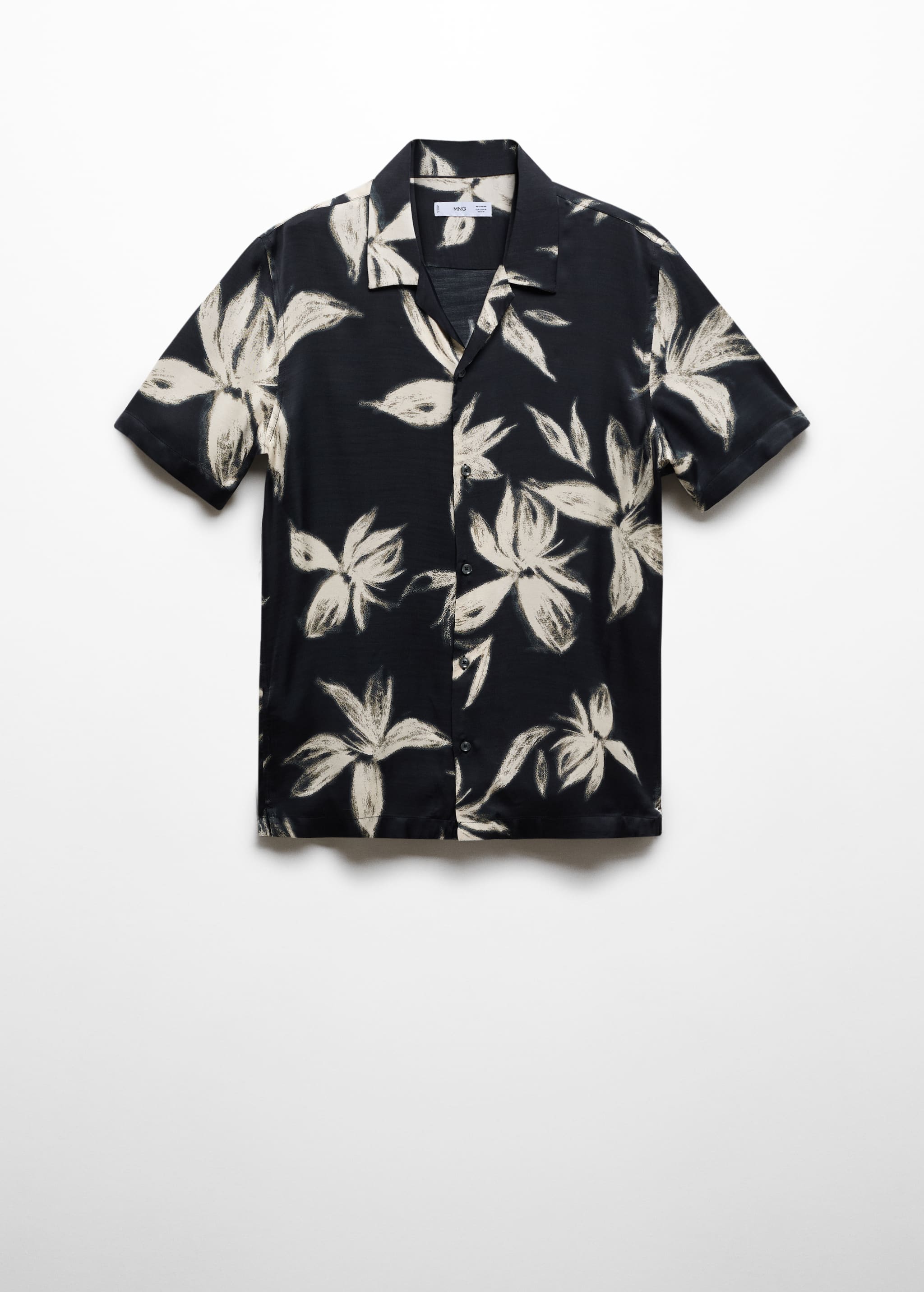 Regular-fit Hawaiian-print shirt - Article without model