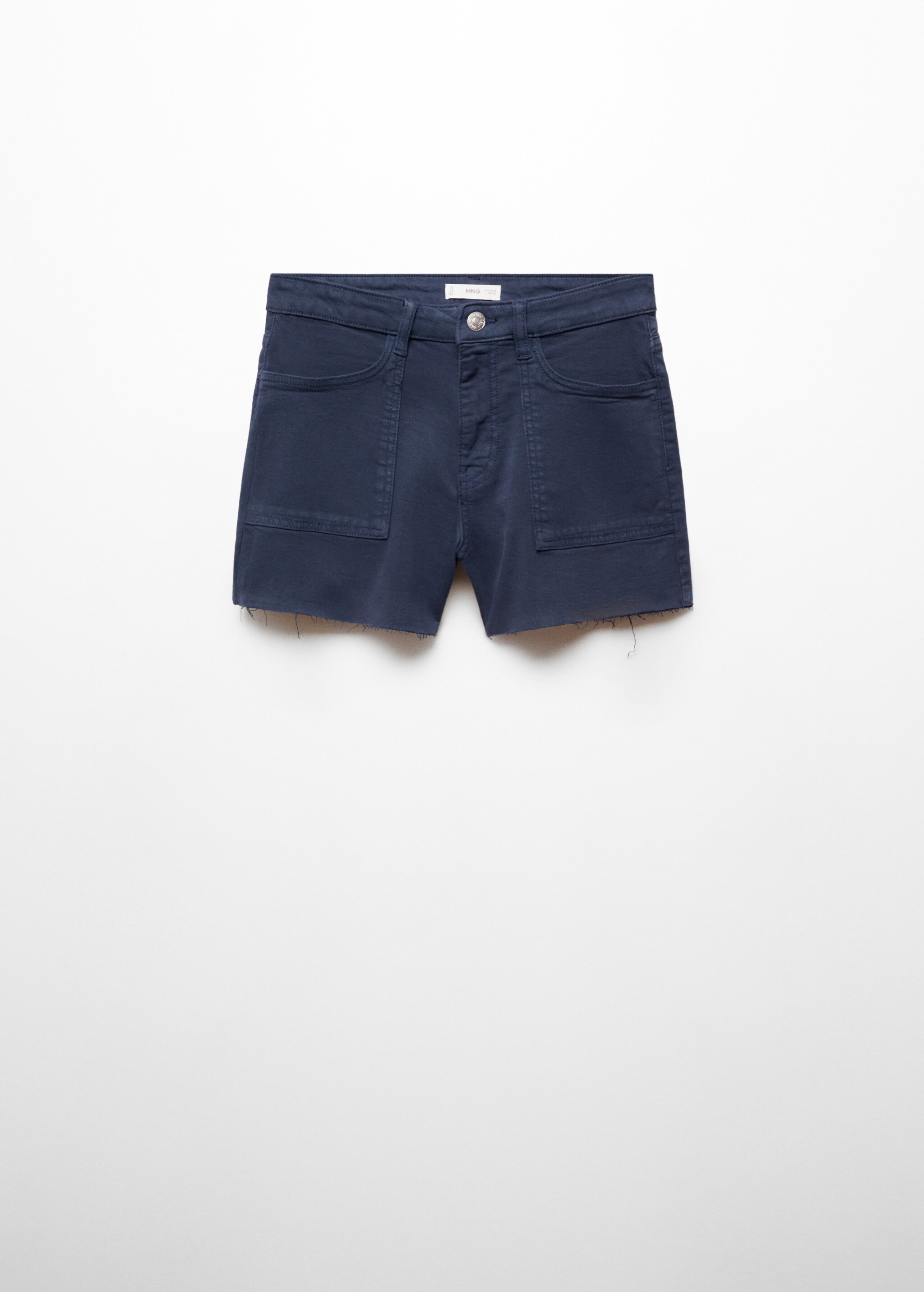 Cotton shorts with pockets - Article without model