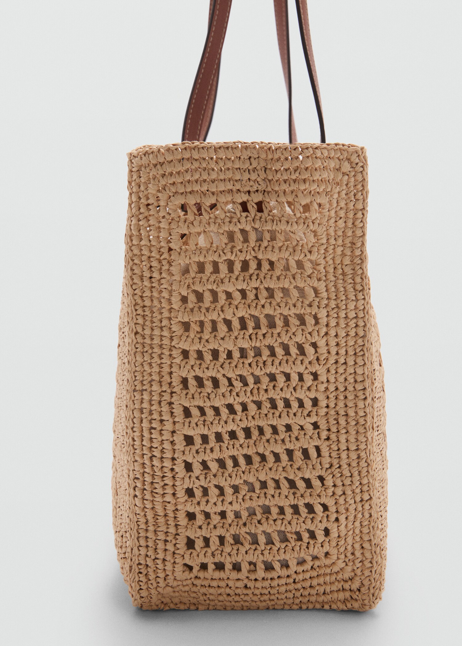 Natural fibre shopper bag - Details of the article 1