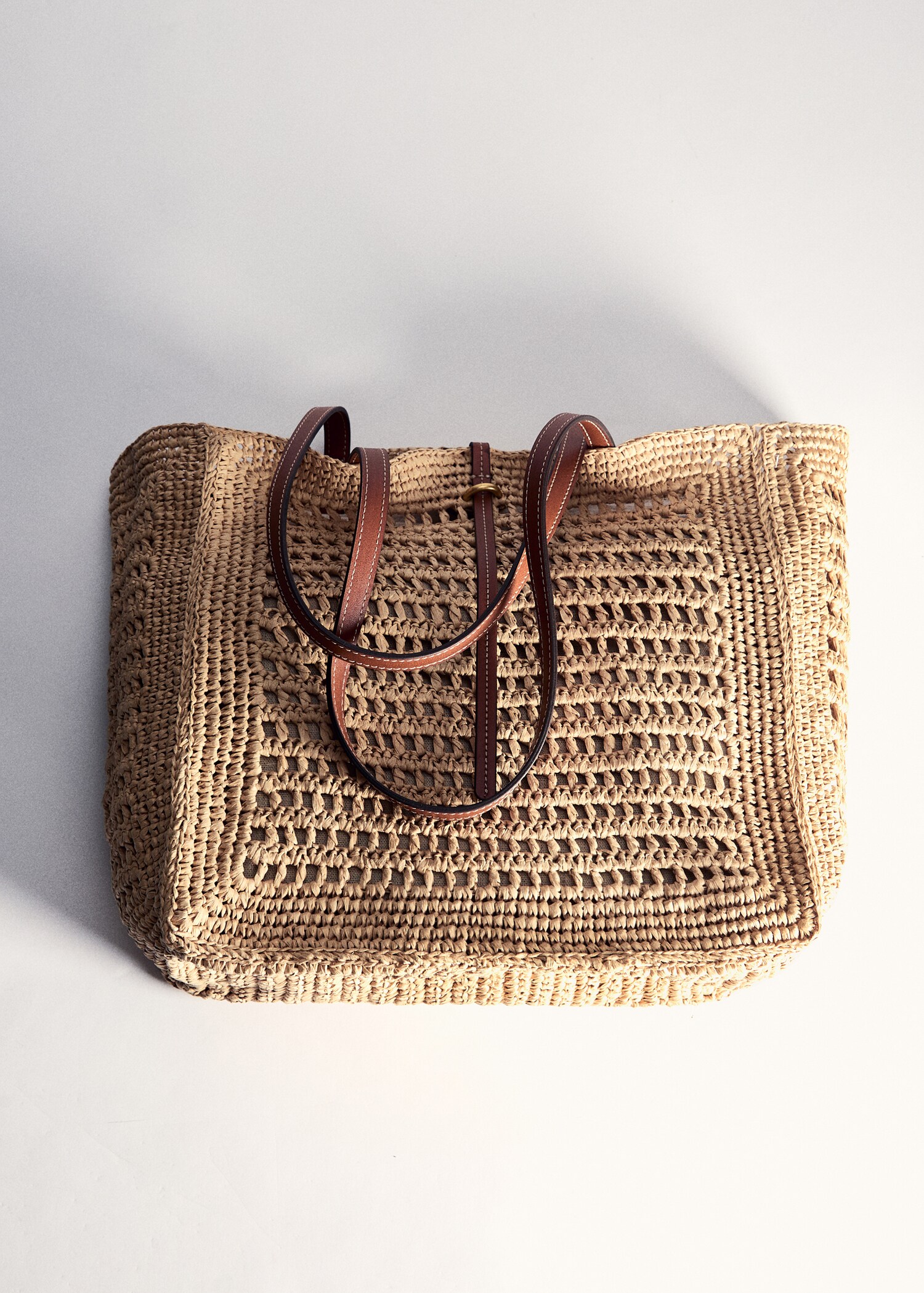 Natural fibre shopper bag - Details of the article 5