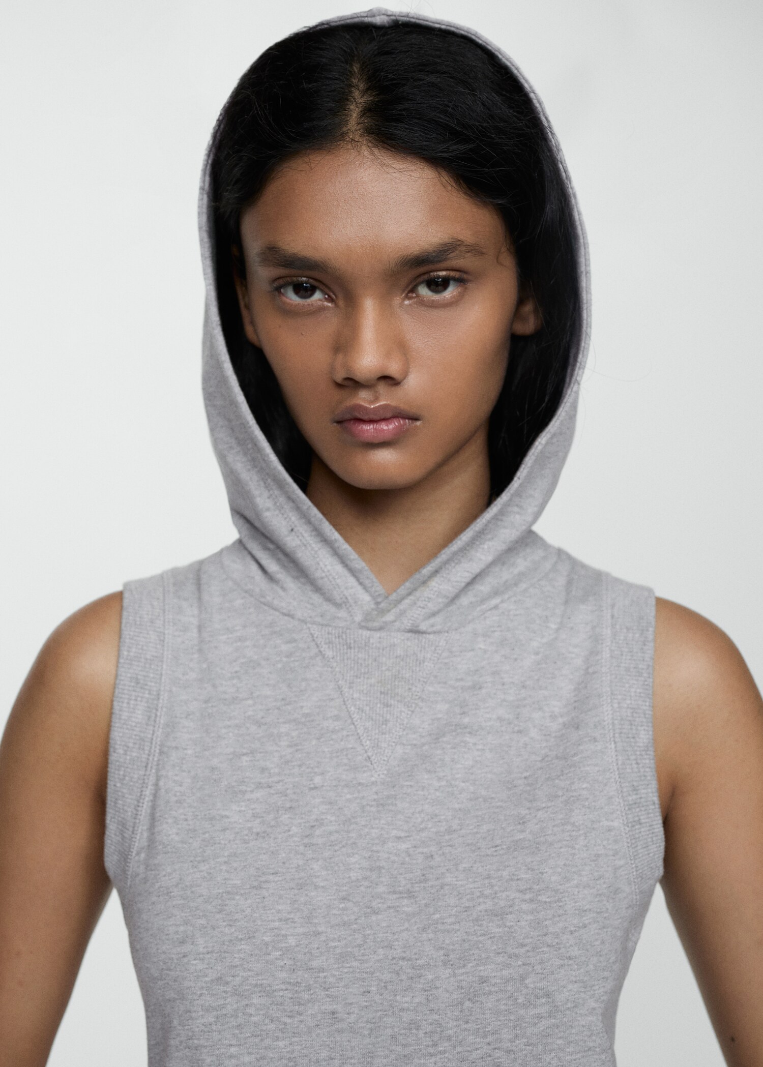 Robe capuche poche maxi - Détail de l'article 1