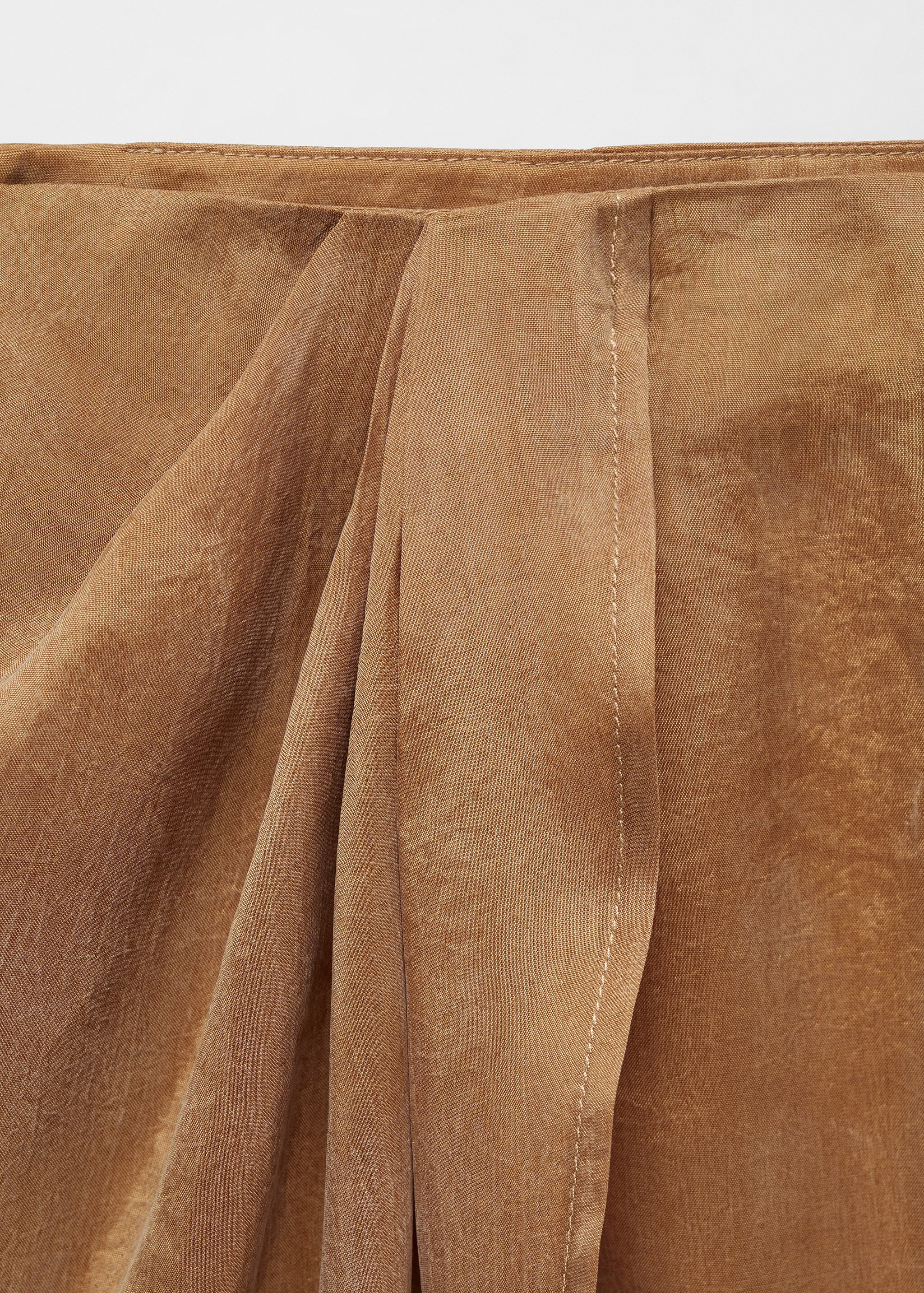 Lyocell skirt with slit - Details of the article 8