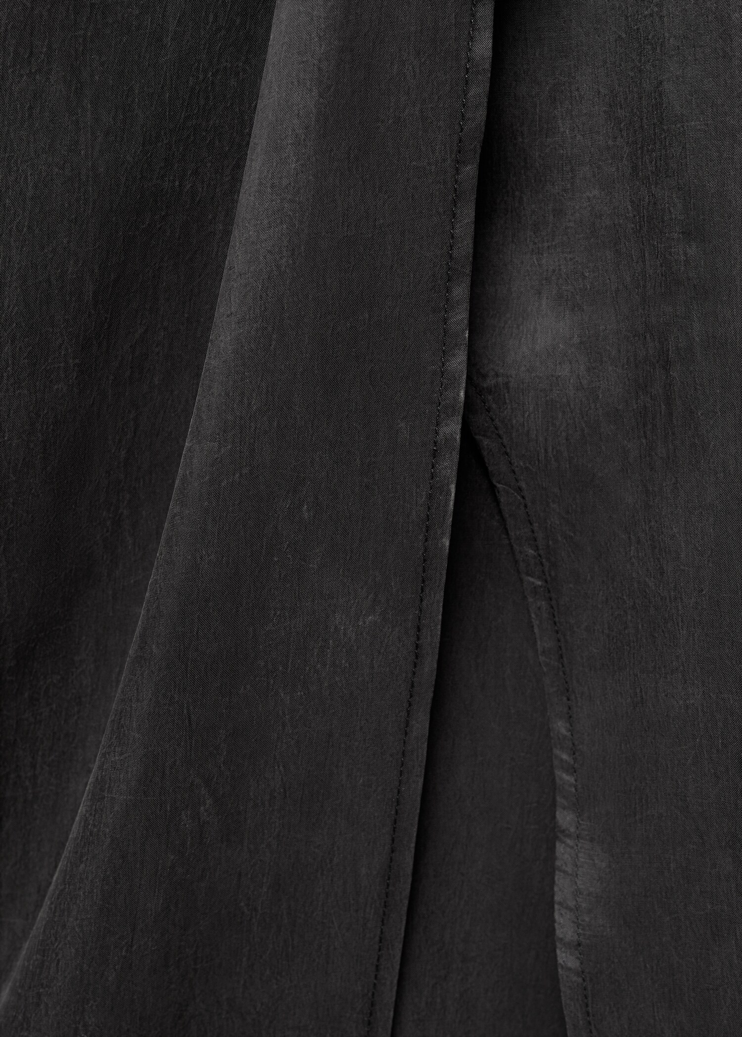 Lyocell skirt with slit - Details of the article 8