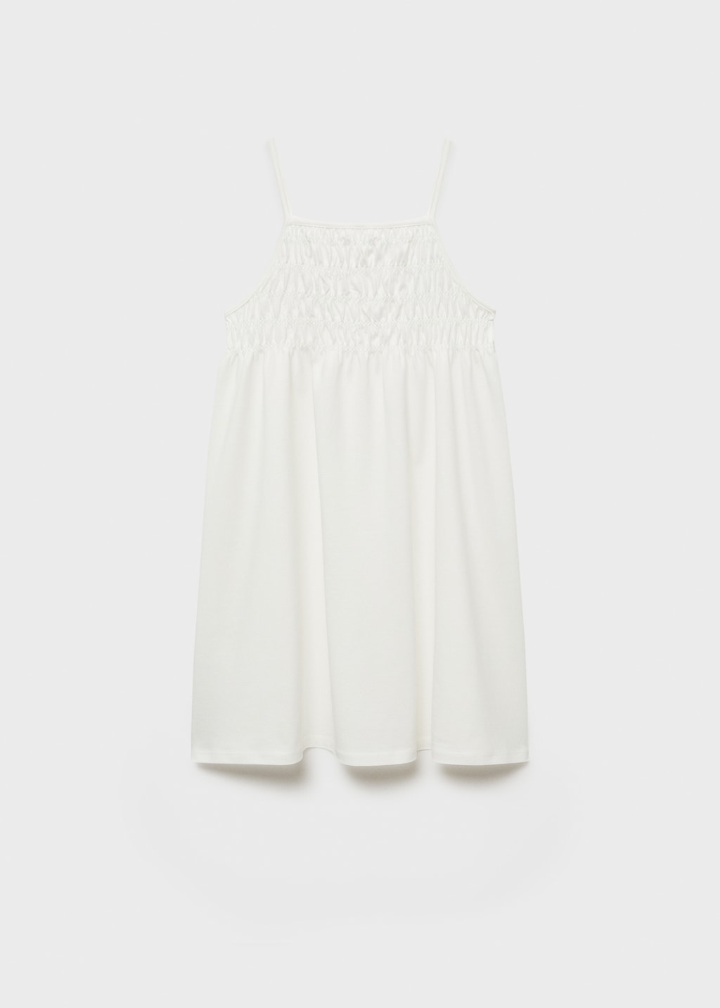 Mango Kleid mit gerafften Details