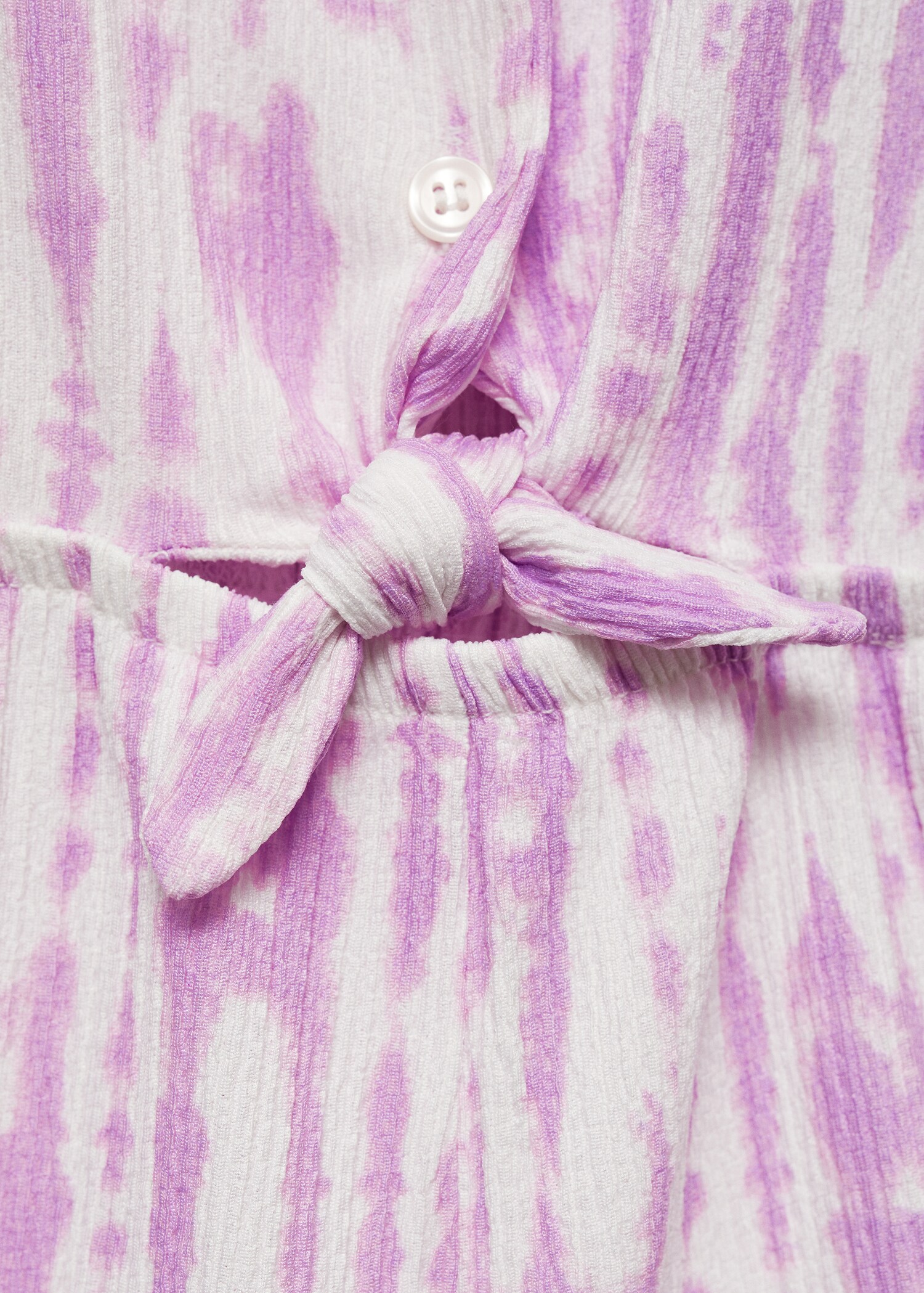 Tie-dye printed jumpsuit - Details of the article 0