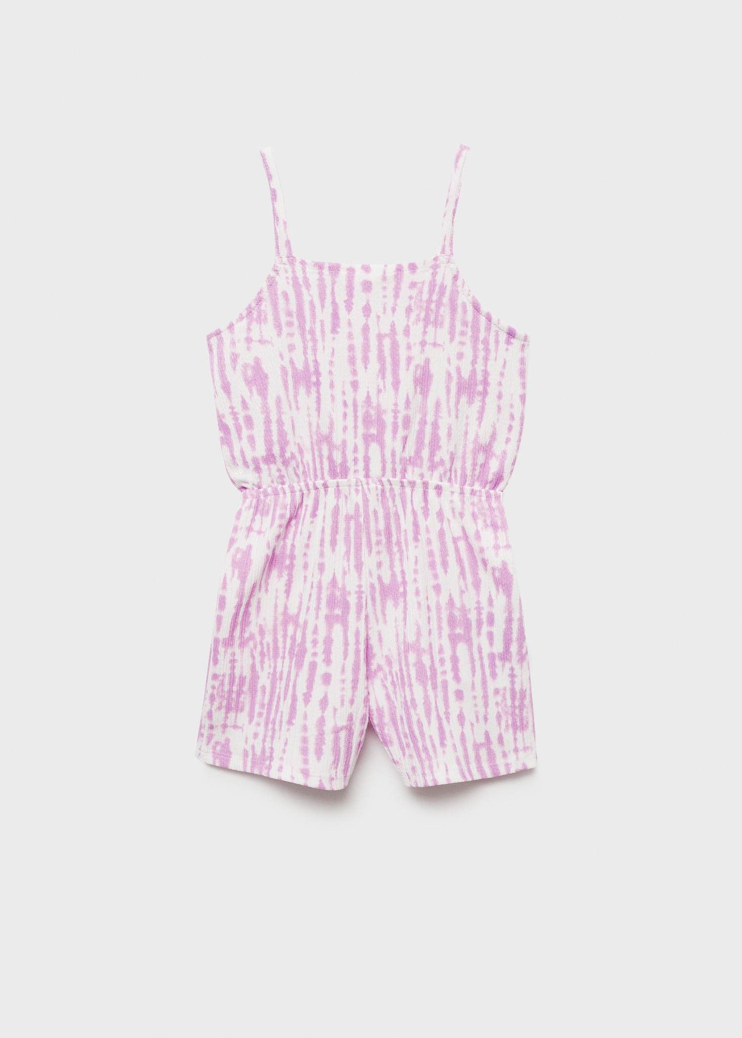 Tie-dye printed jumpsuit - Reverse of the article