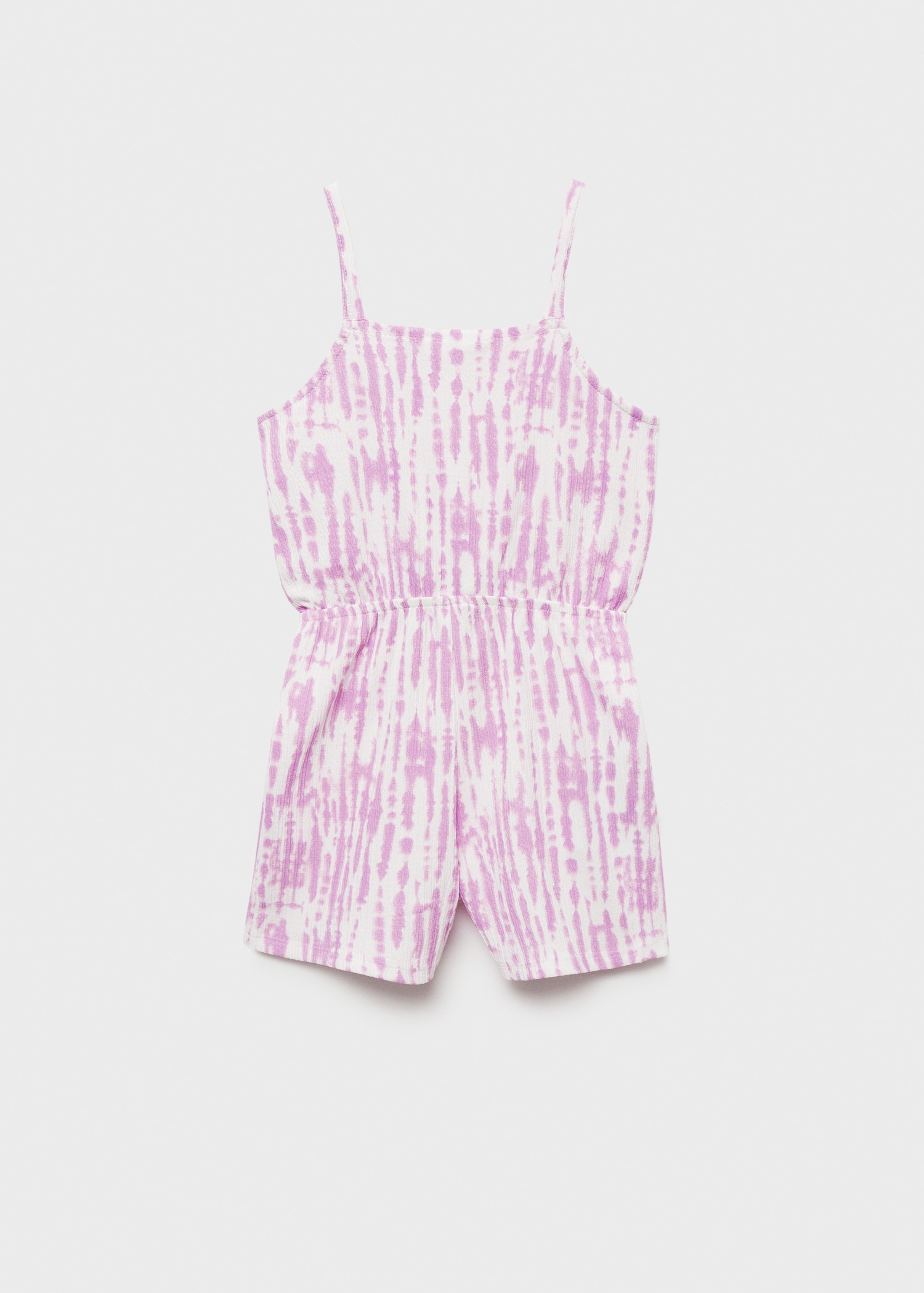 Tie dye printed jumpsuit - Reverse of the article