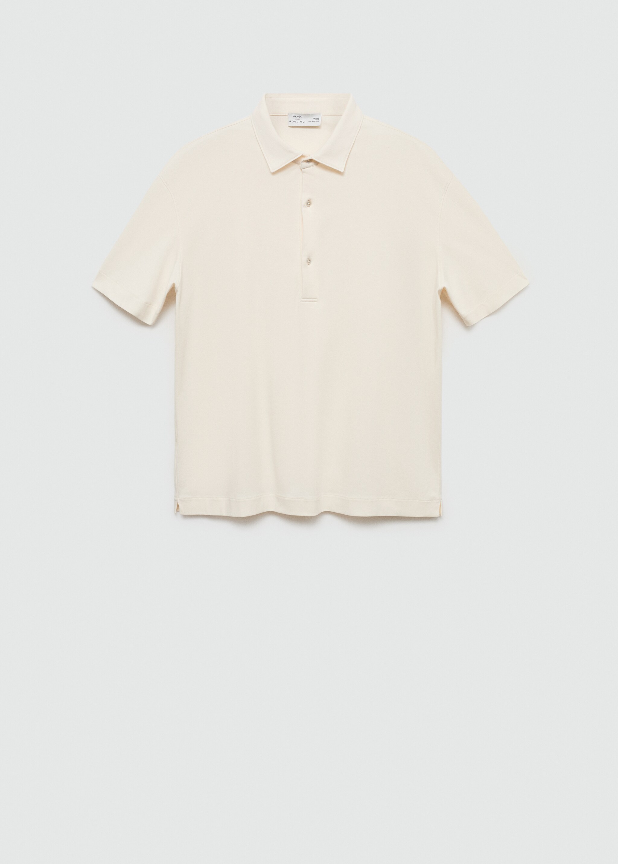 Slim-Fit-Poloshirt aus 100 % Baumwolle - Artikel ohne Model
