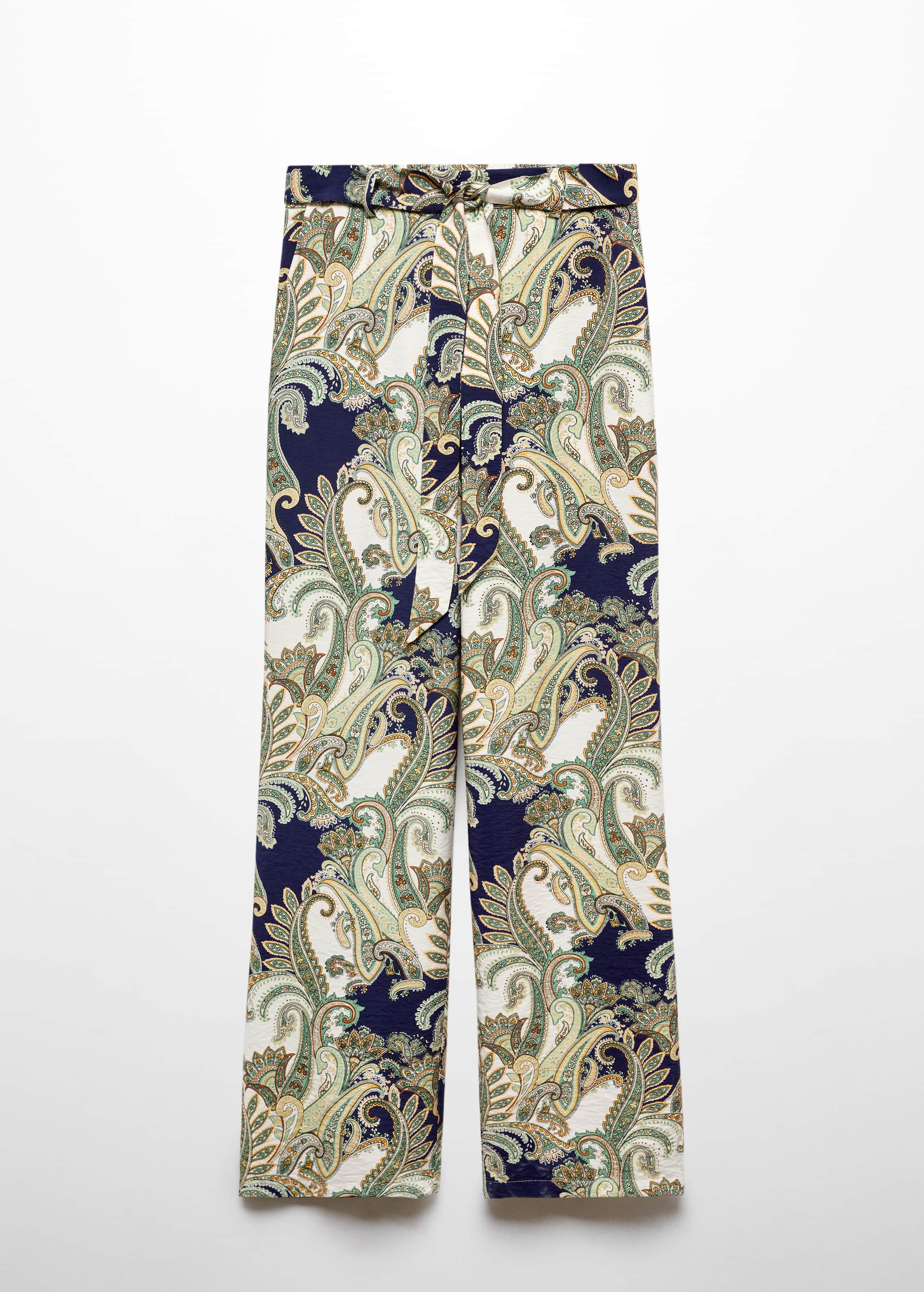 Bow printed trouser - Article without model