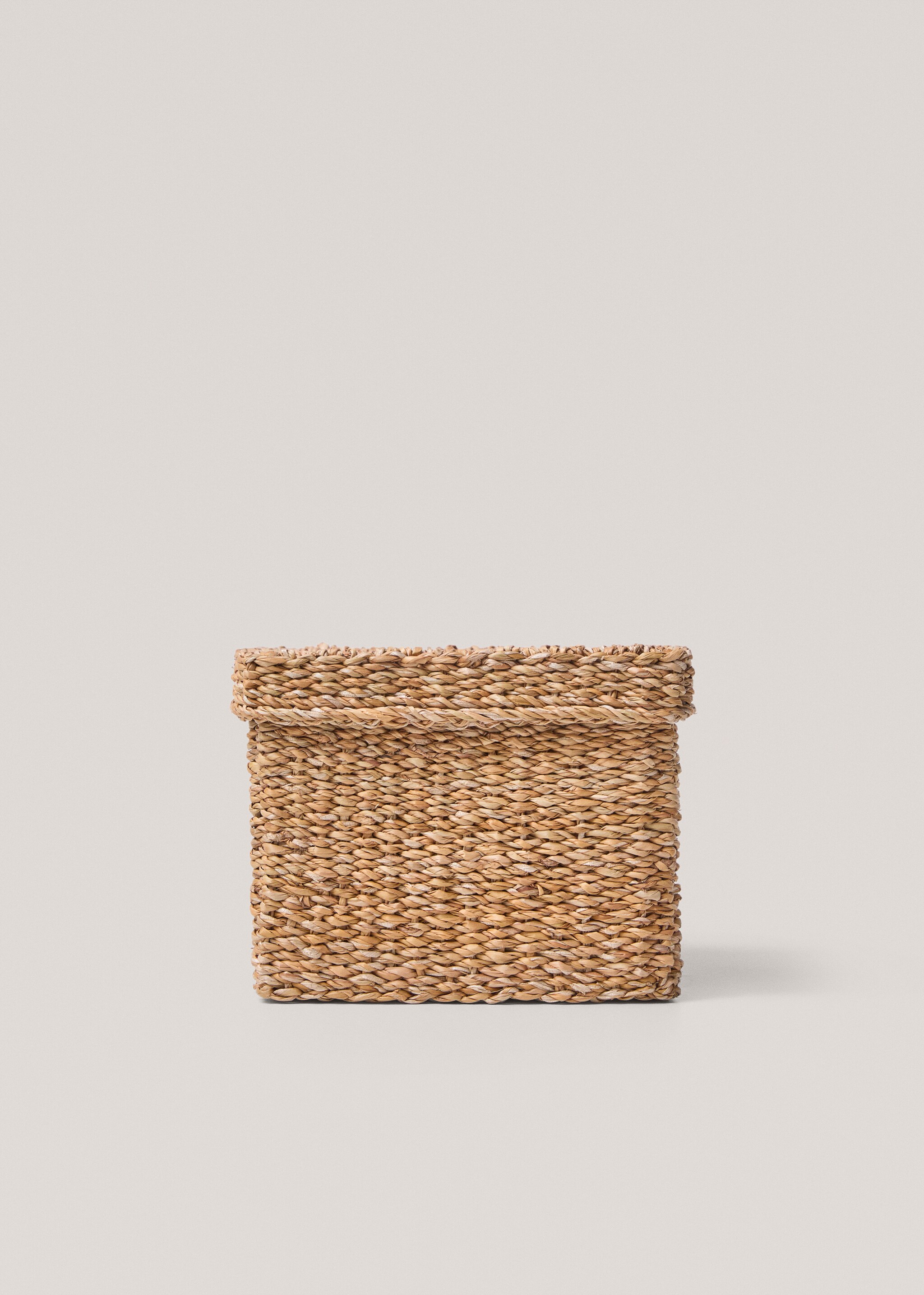 Square basket with lid 28x22cm - Article without model
