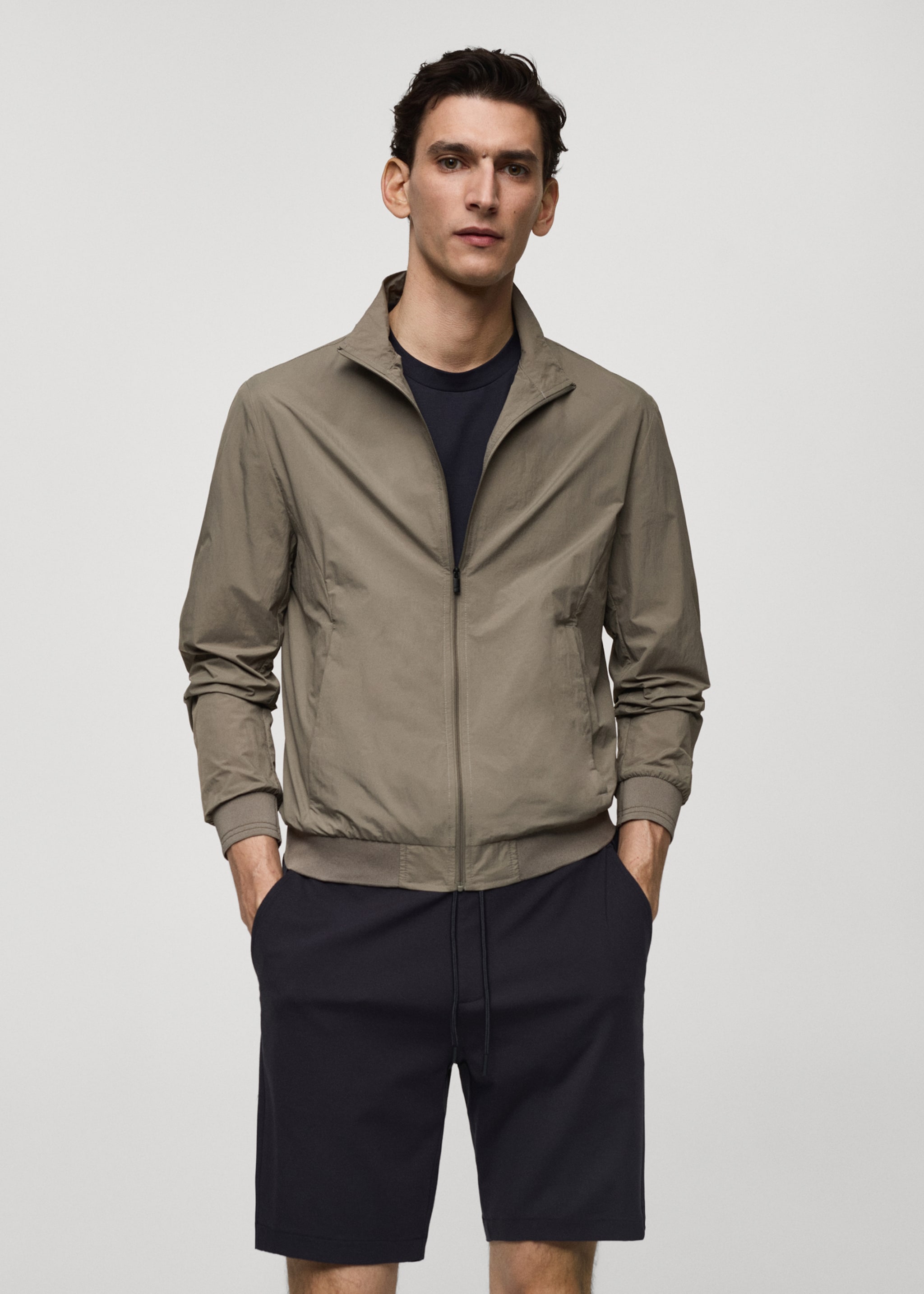 Chaqueta bomber water repellent - Plano medio