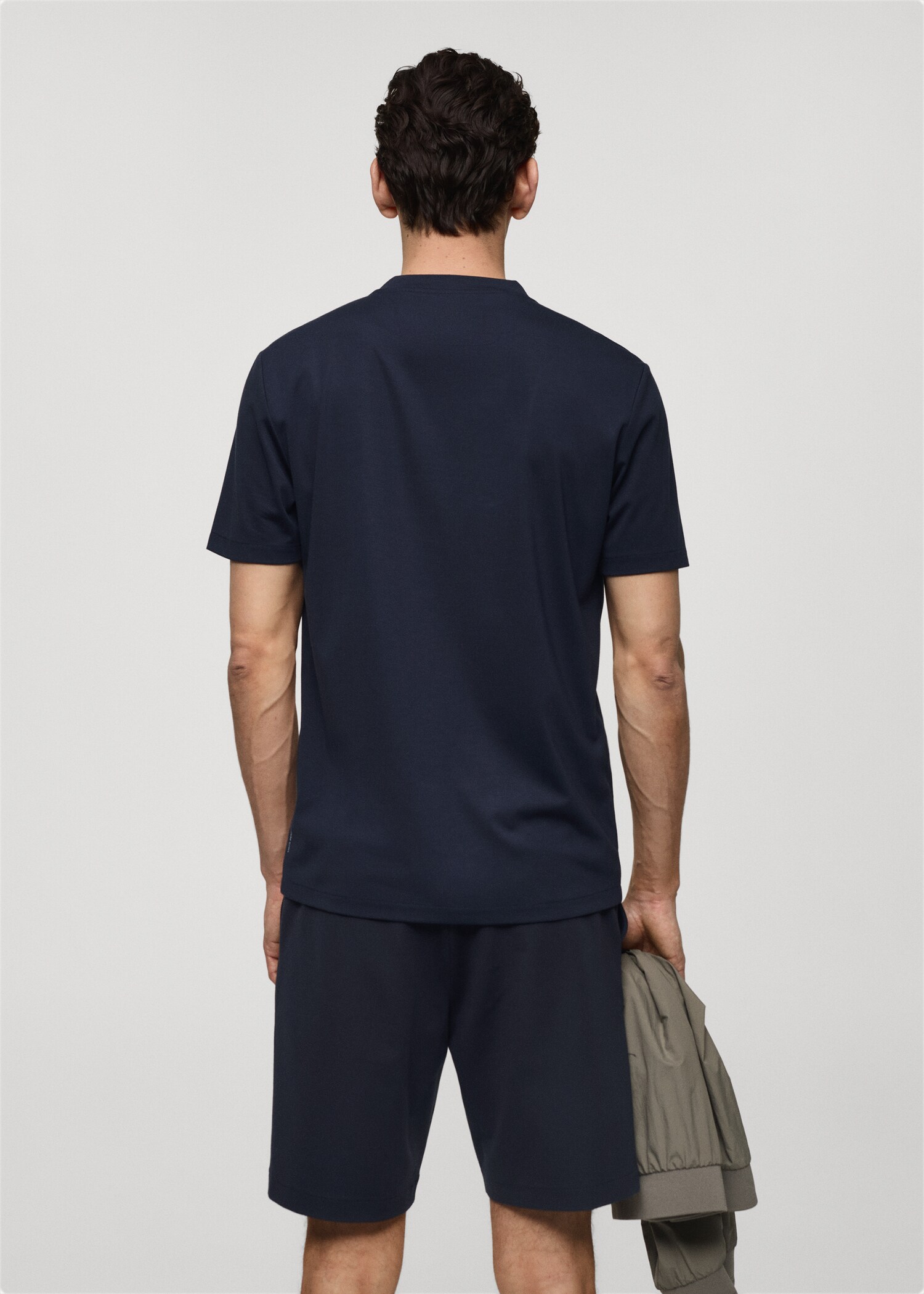 T-shirt slim-fit poche - Verso de l’article