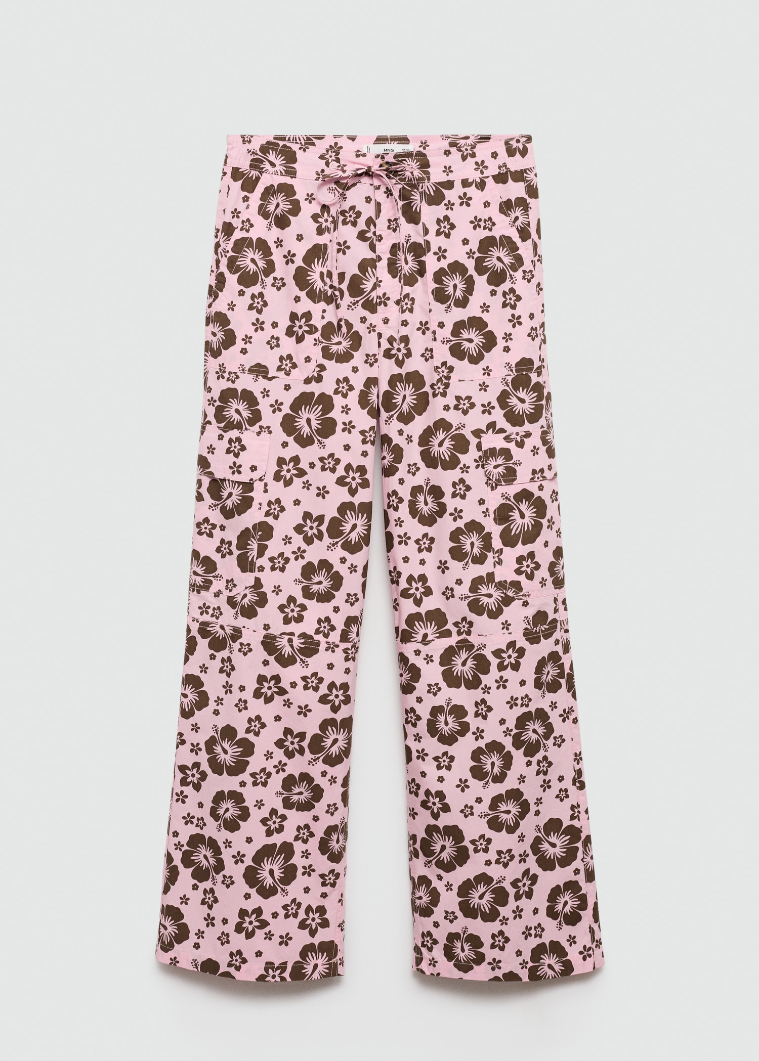 Pantalon en imprimé à fleurs - Article sans modèle